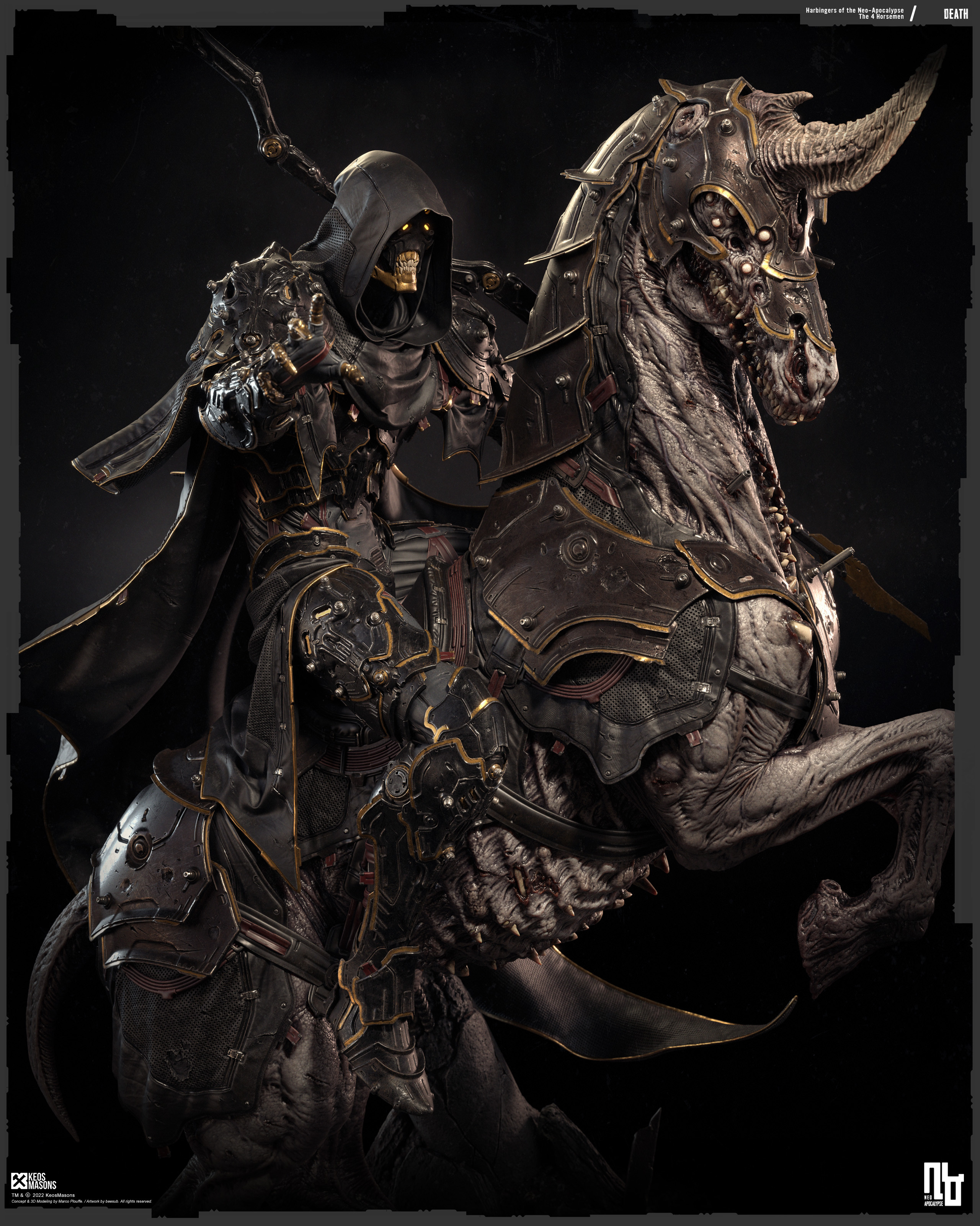 Marco Plouffe (Keos Masons) - The Four Horsemen - DEATH