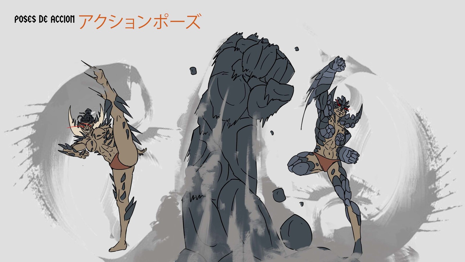 action poses