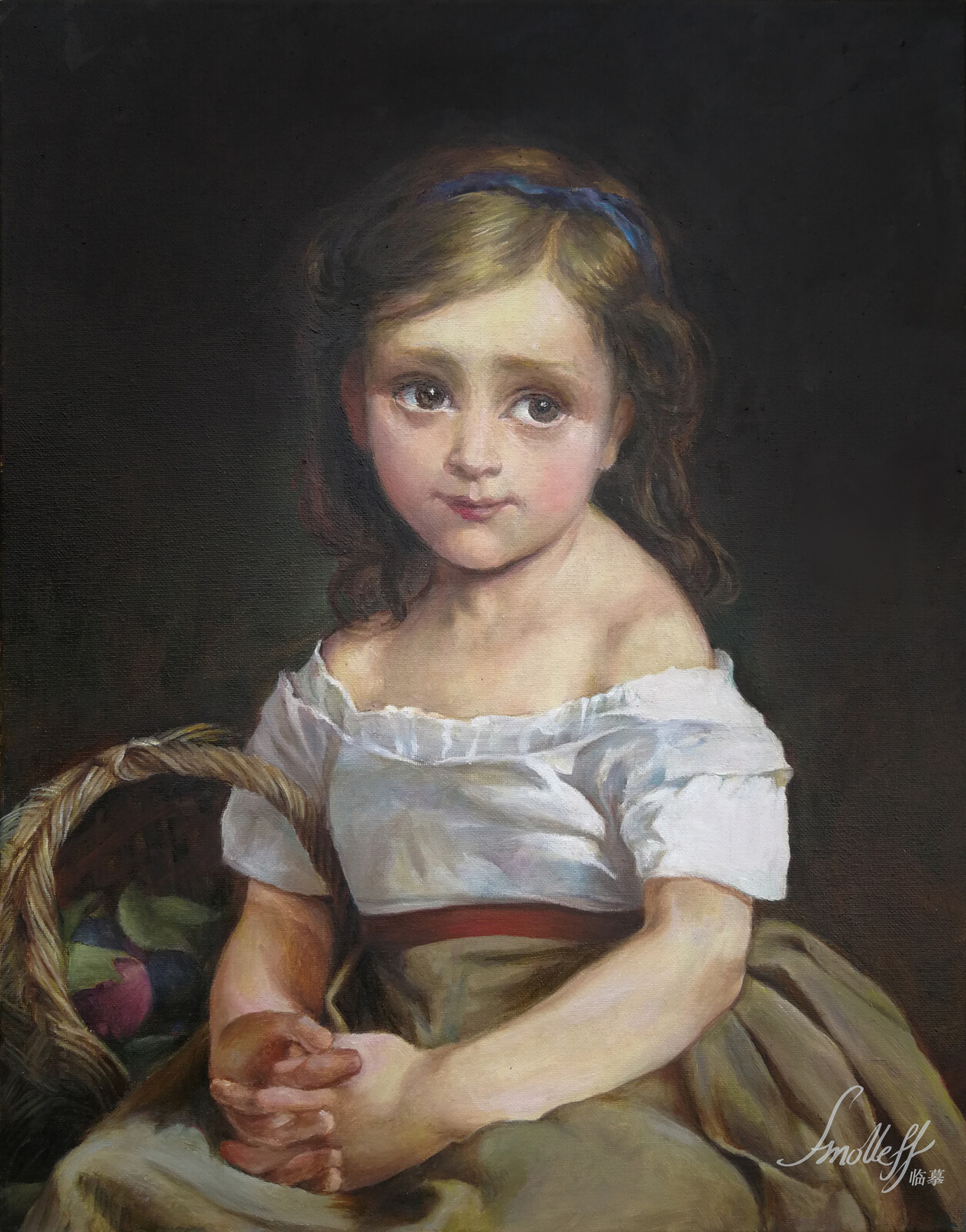 Copy Practice, Oil, 2018
