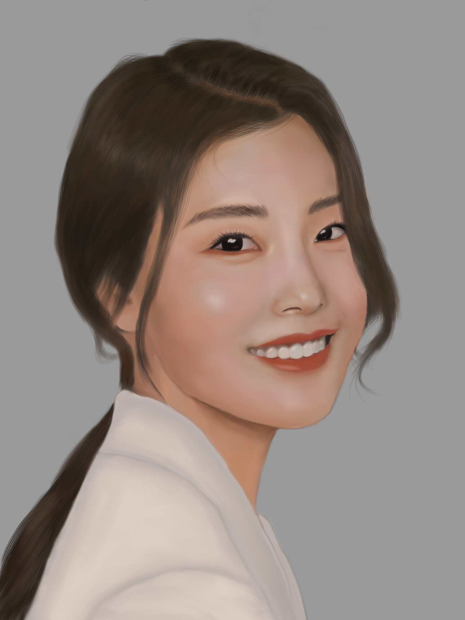 ArtStation - Kang So Yeon portrait