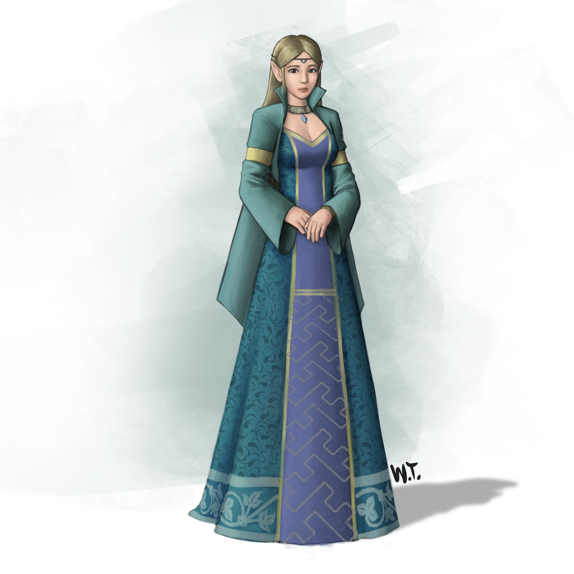 ArtStation Young Elf Queen