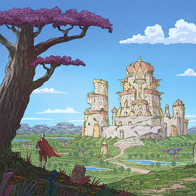 Ruined Fantasy City