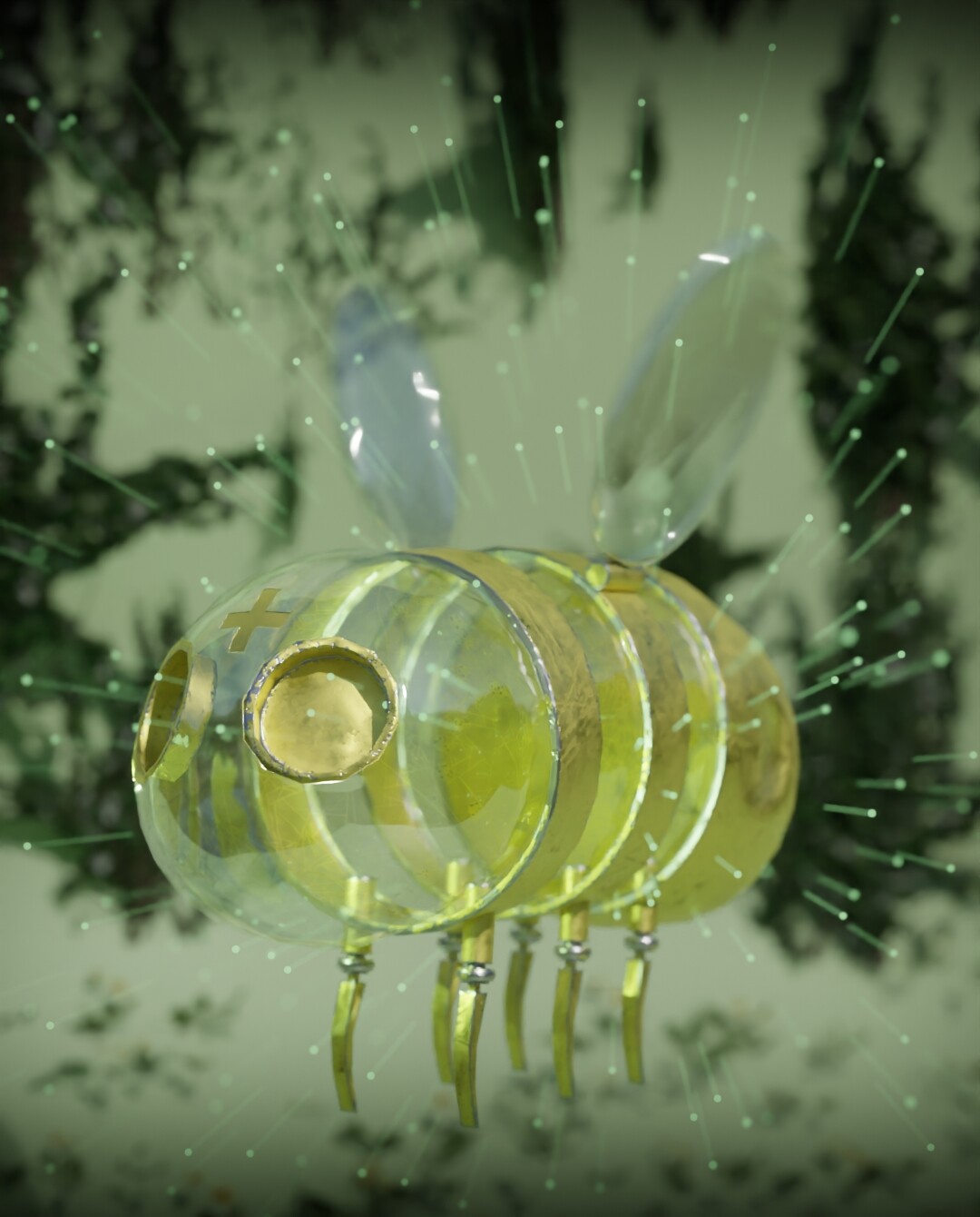 ArtStation Project №4 Clockwork Healerbee