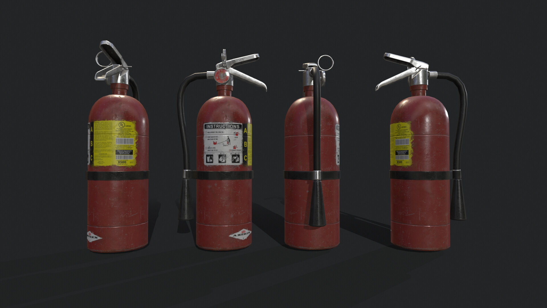 ArtStation - Dusty Fire Extinguisher