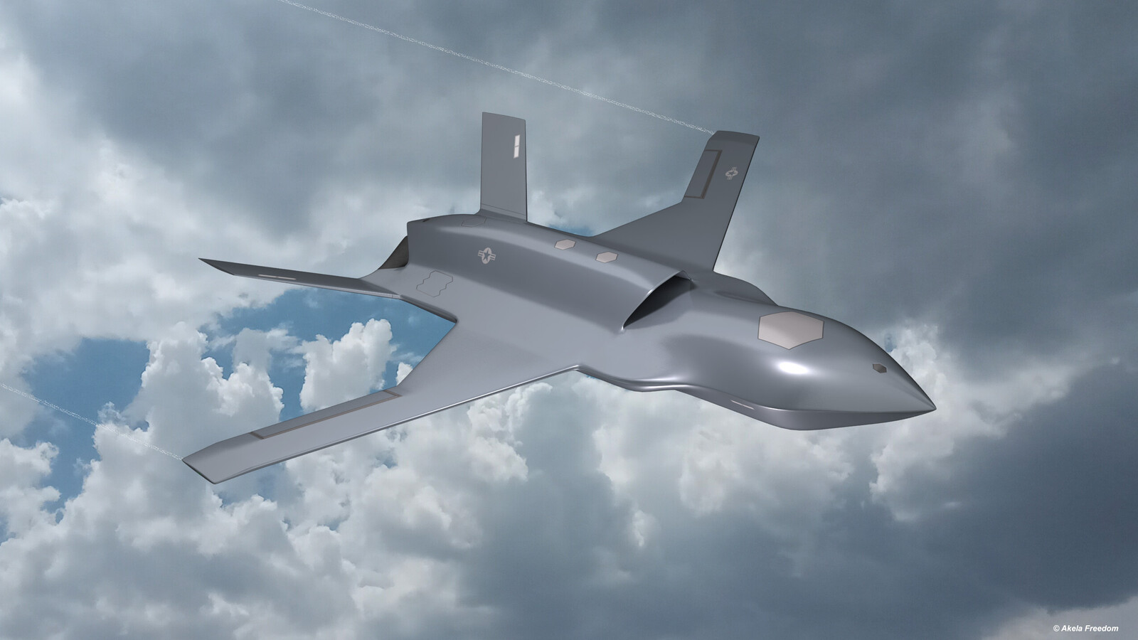 Gambit 1 UAV

Link for 3D model:
https://www.cgtrader.com/3d-models/aircraft/military-aircraft/gambit-1-uav
