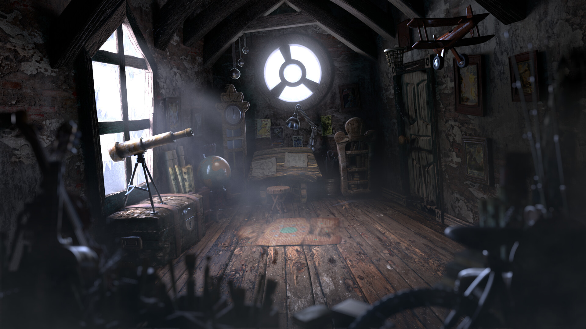 Brian Lesiangi Vickery Attic Lighting Practice Brian Lesiangi Vickery Attic Lighting Practice