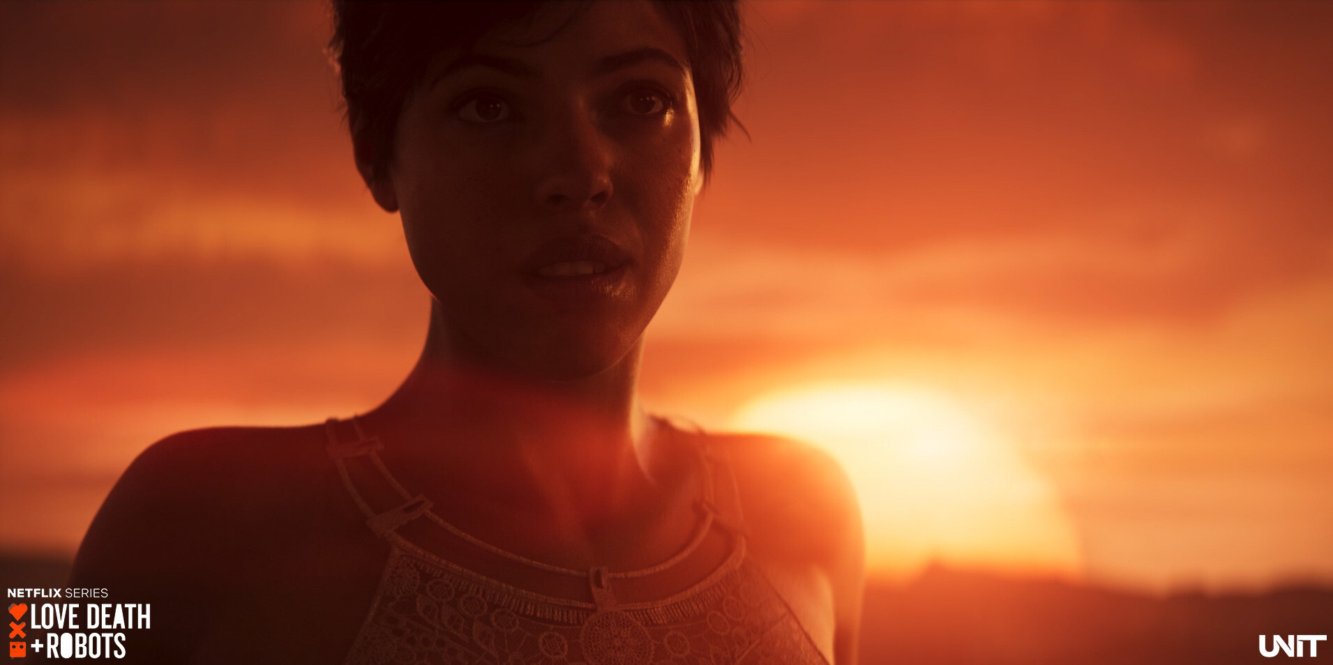 ArtStation Love, Death Robots Season Snow in the desert