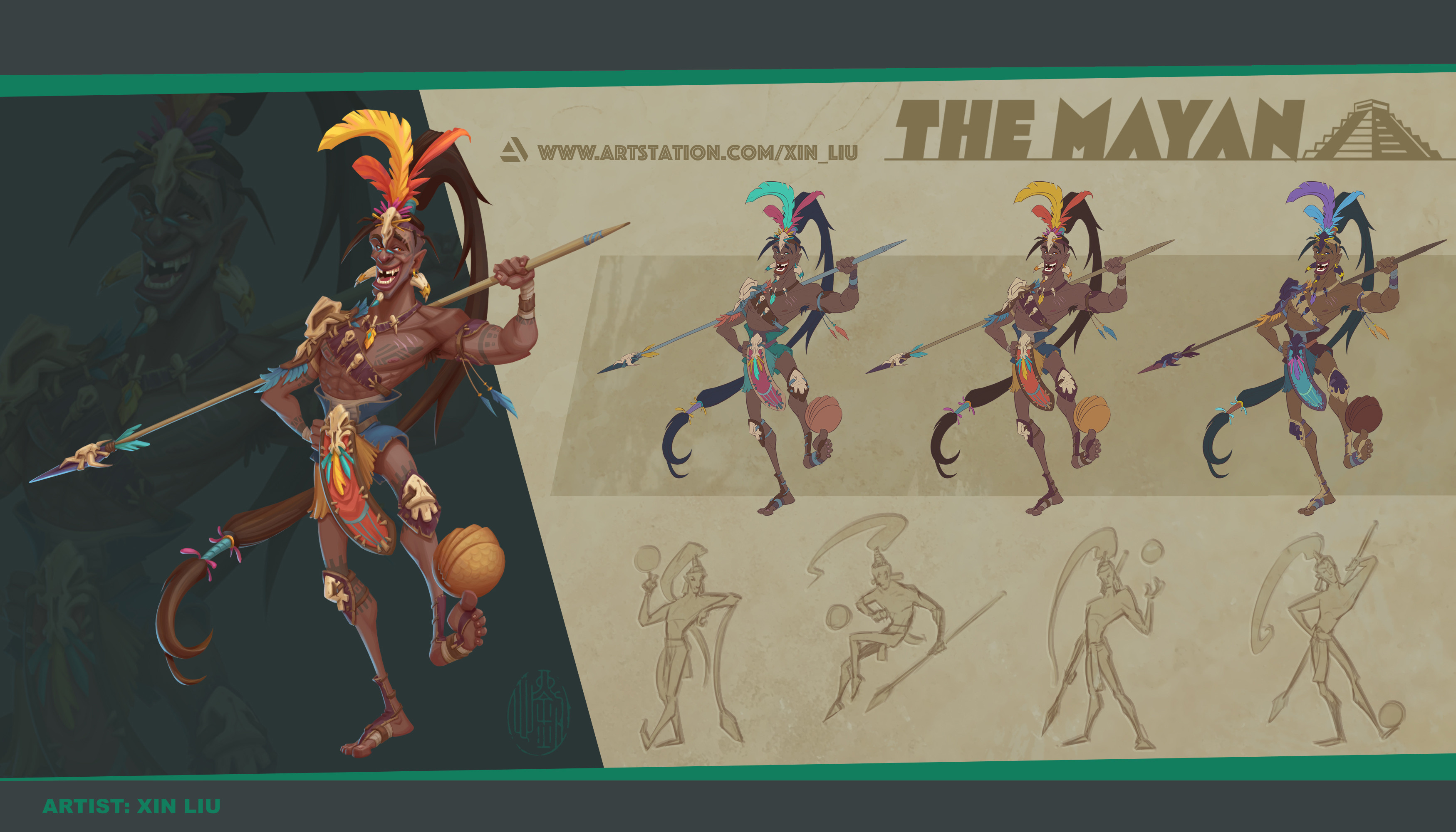 The Mayan Javelineer