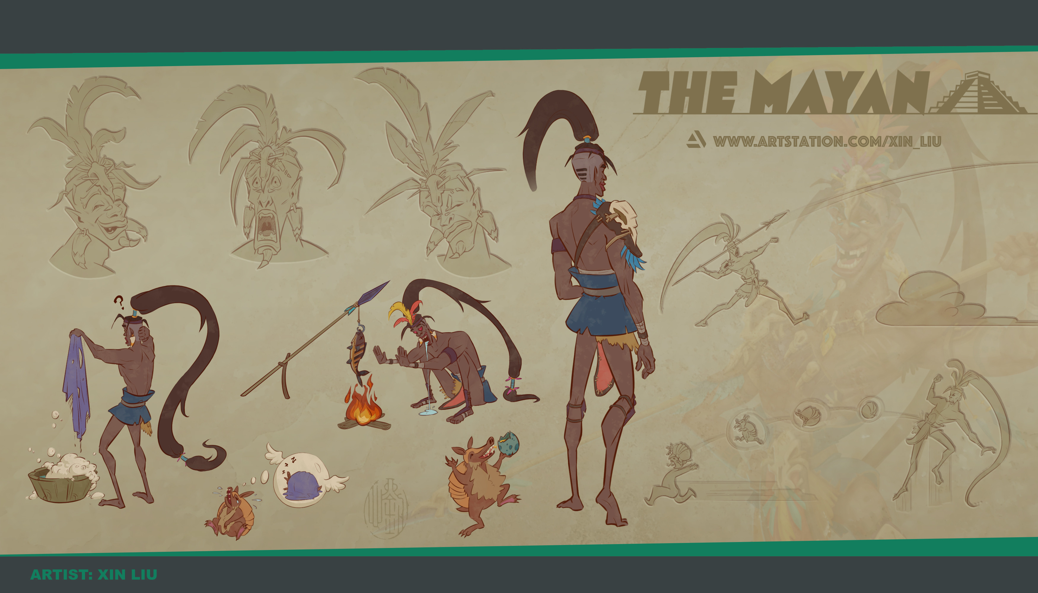 The Mayan Javelineer