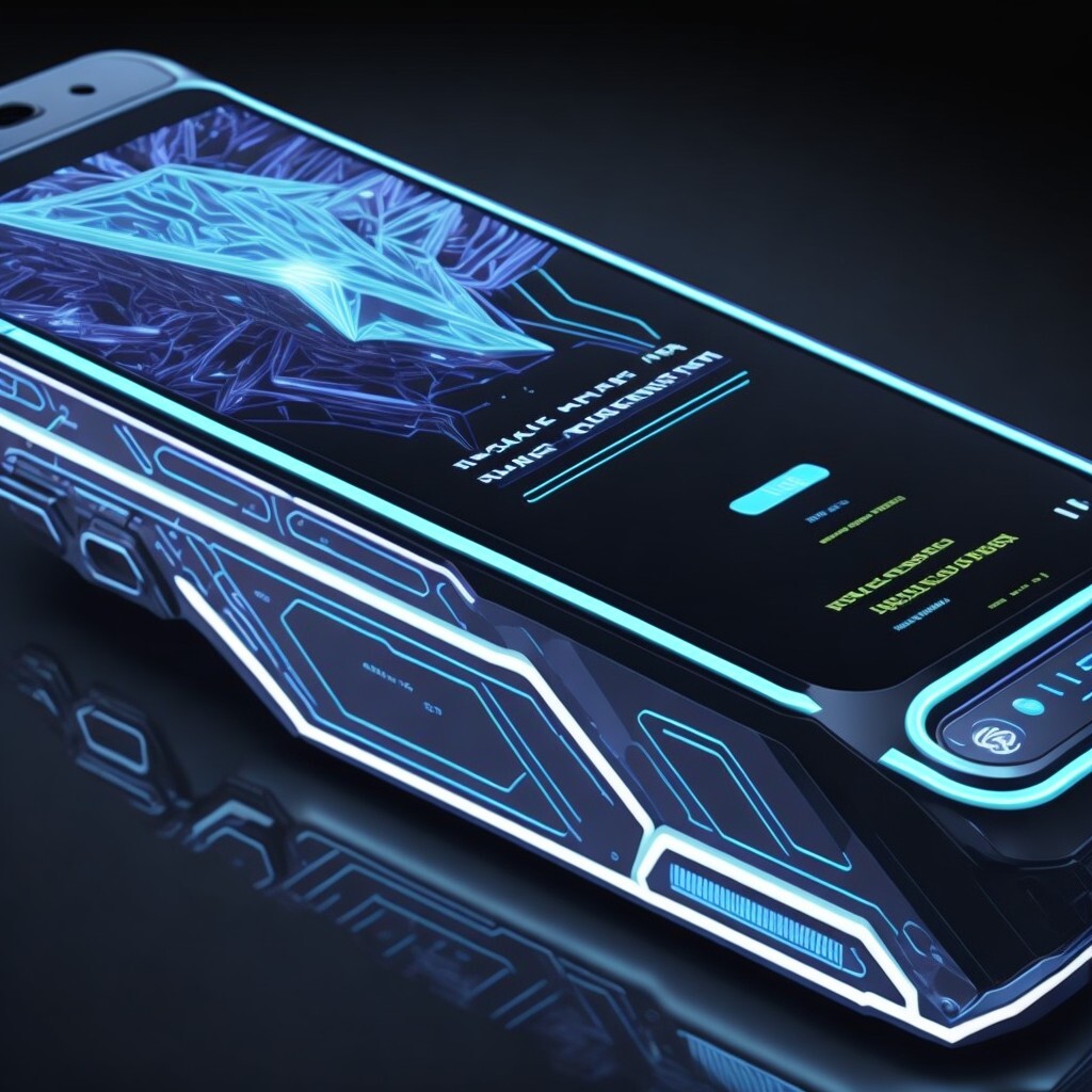 AIstation Futuristic smartphone