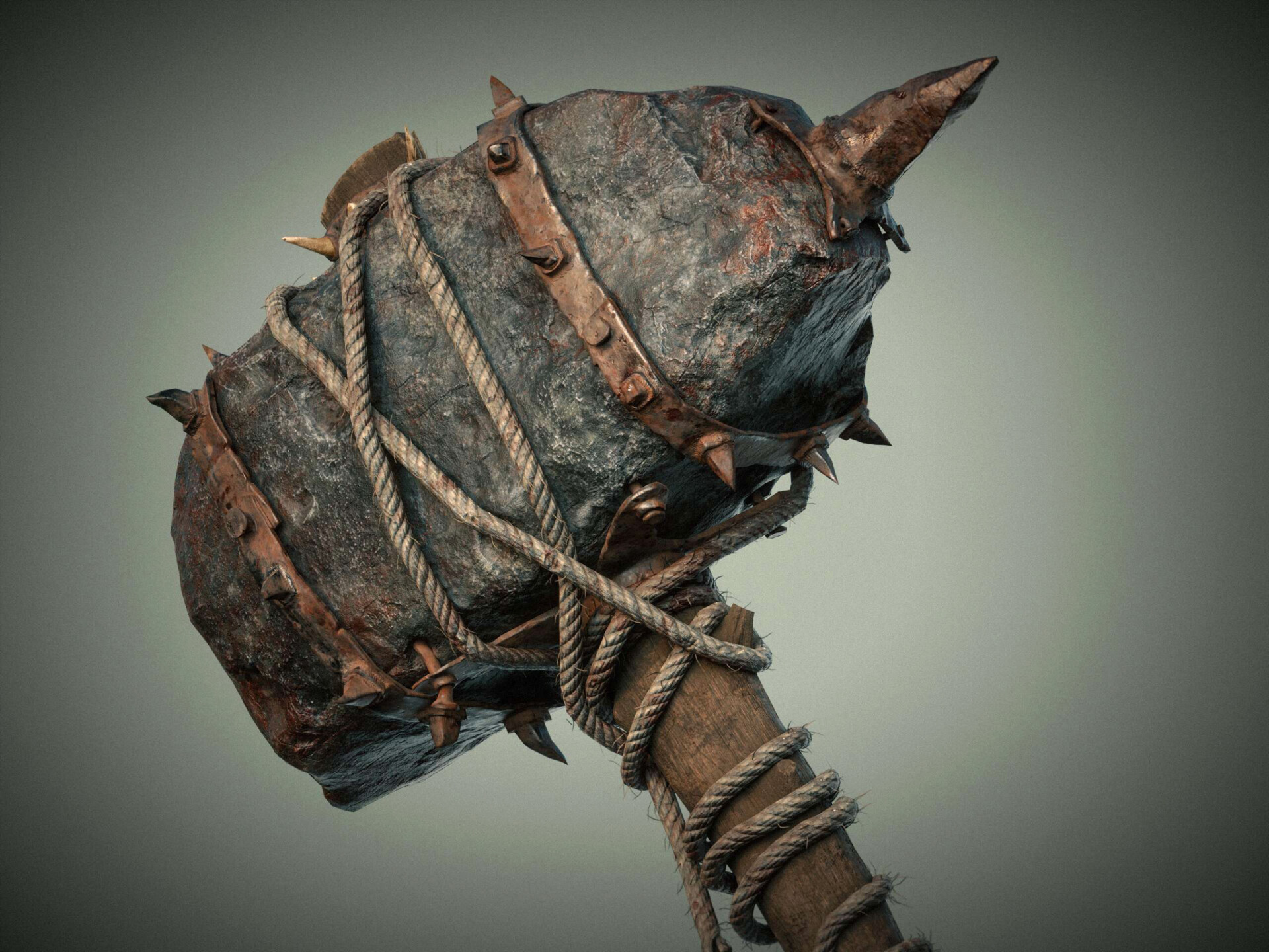 ArtStation Stone hammer Real Time