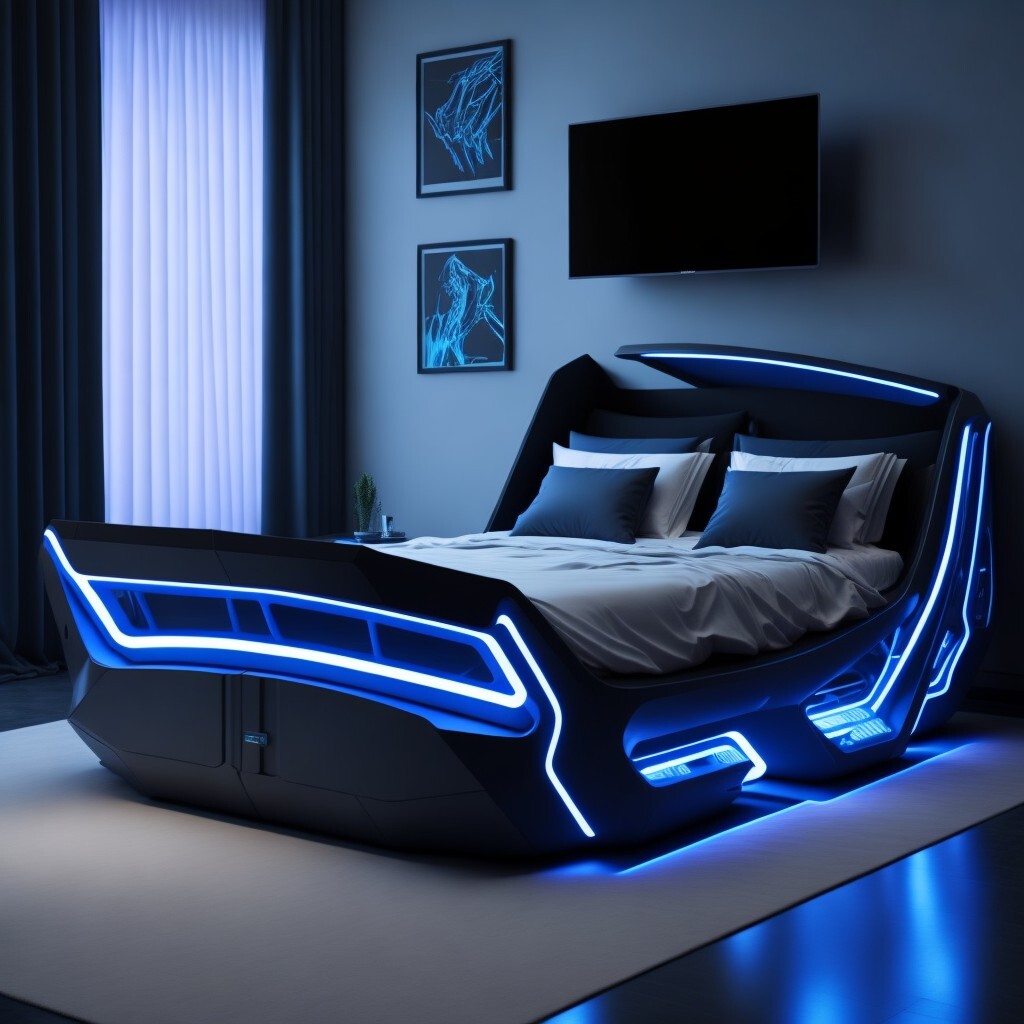 AIstation - Futuristic bed