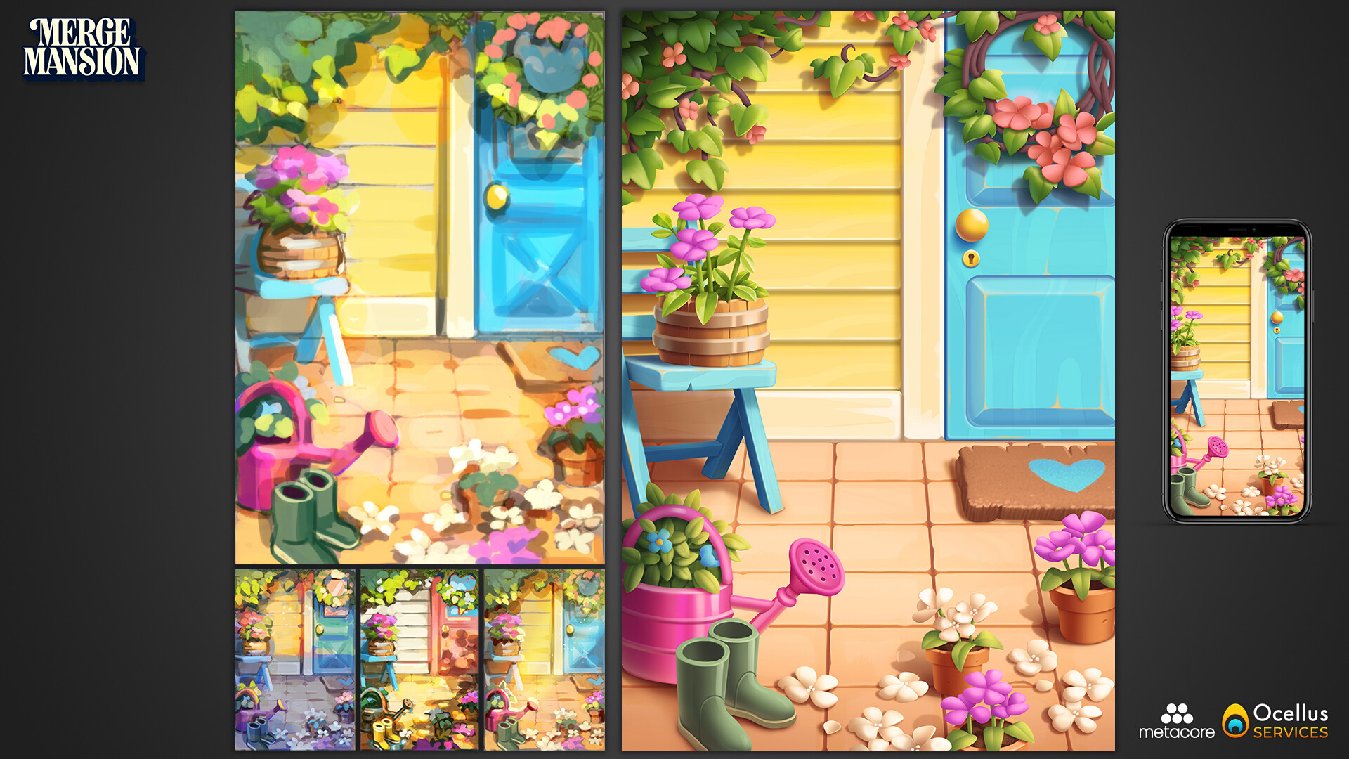 Ocellus SERVICES Merge Mansion Spring Pack