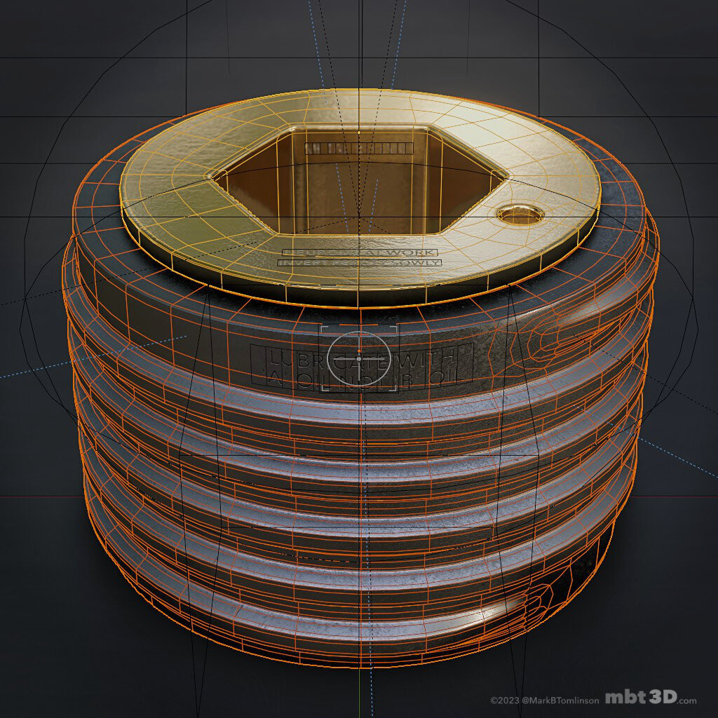 Nut and threads