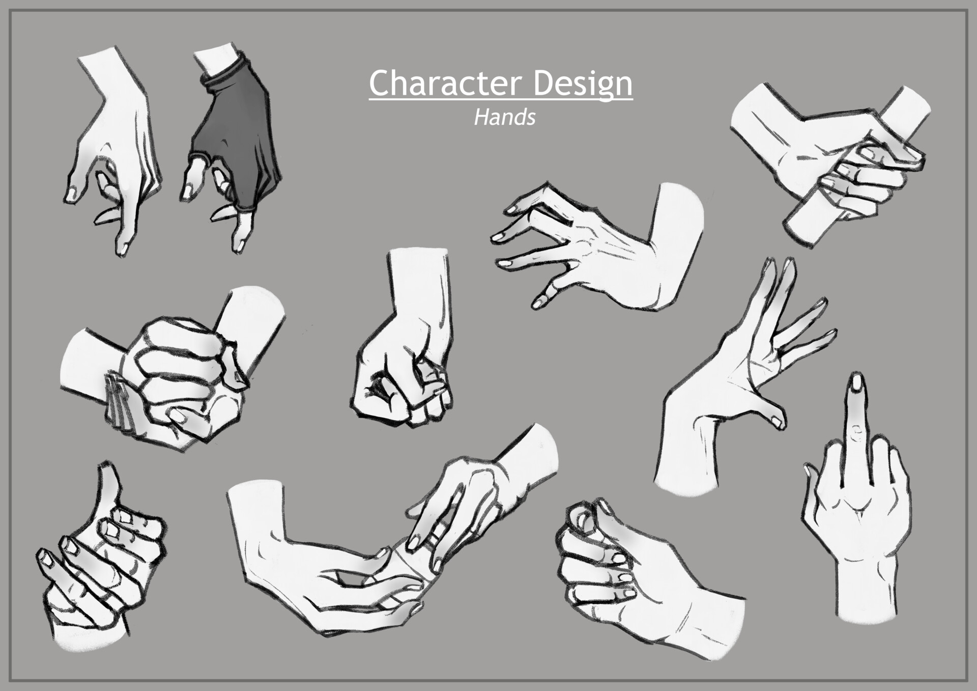 V lva character design school work part 3