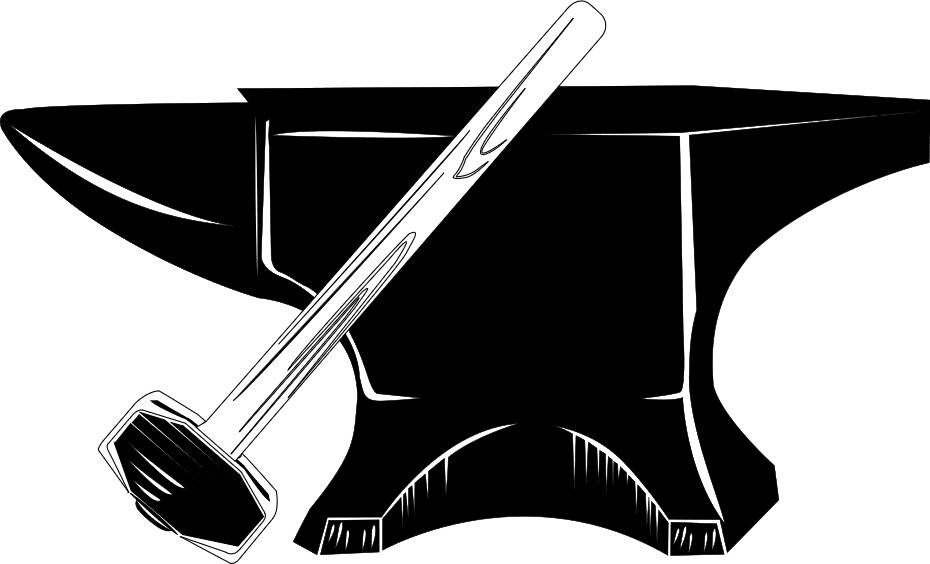 ArtStation Hammer and anvil