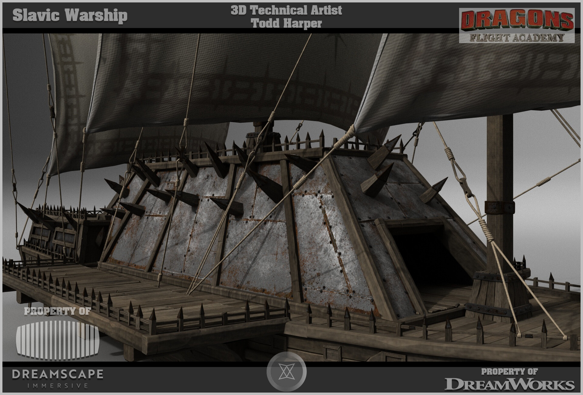 ArtStation - How to Train Your Dragon: Flight Academy - optimized 