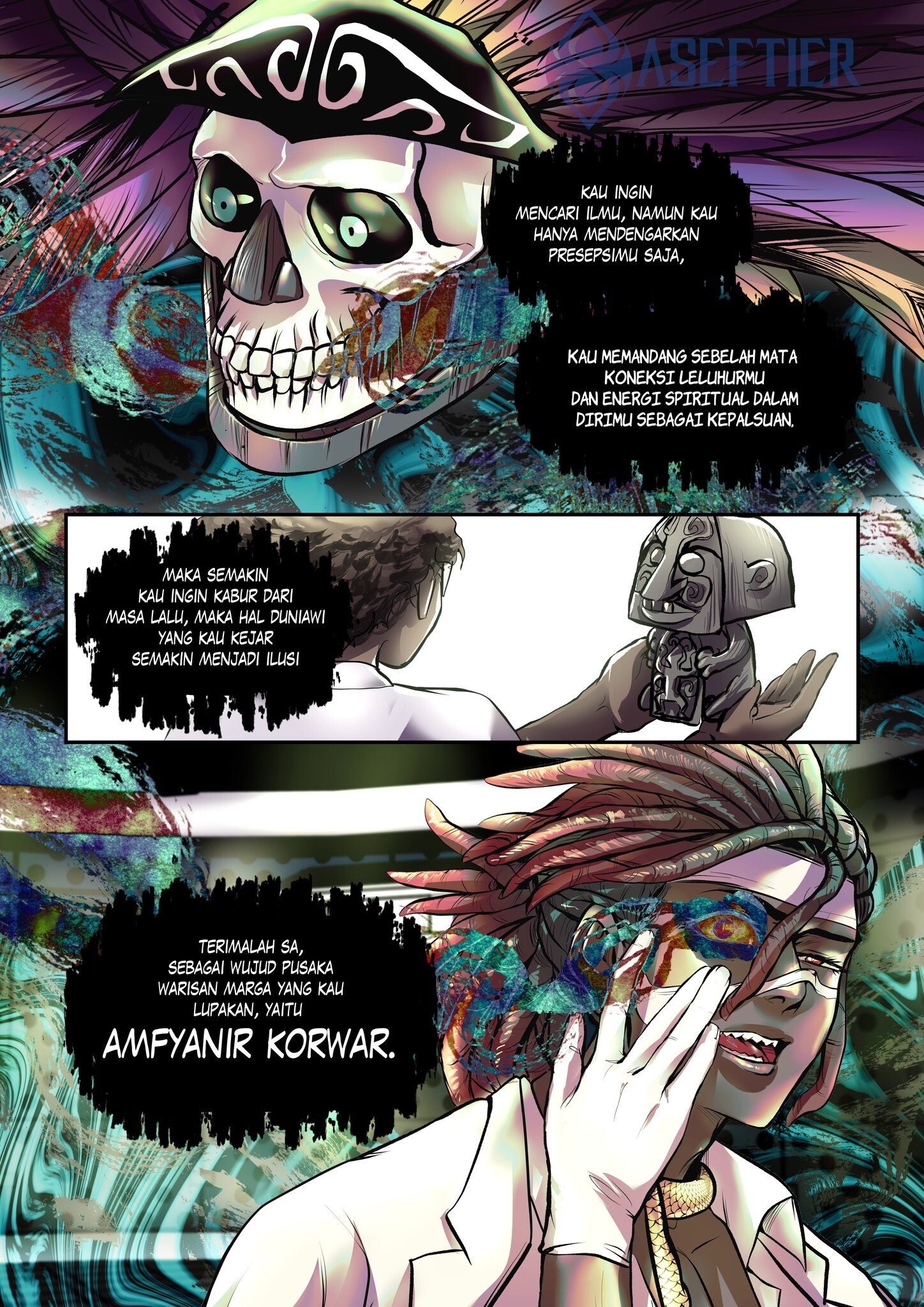 Sefira Nurzain - Oxyora: Project Terror Chapter 1