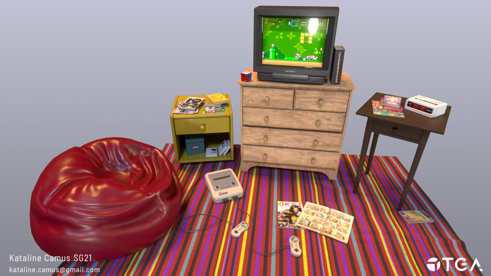 Some of the props I made