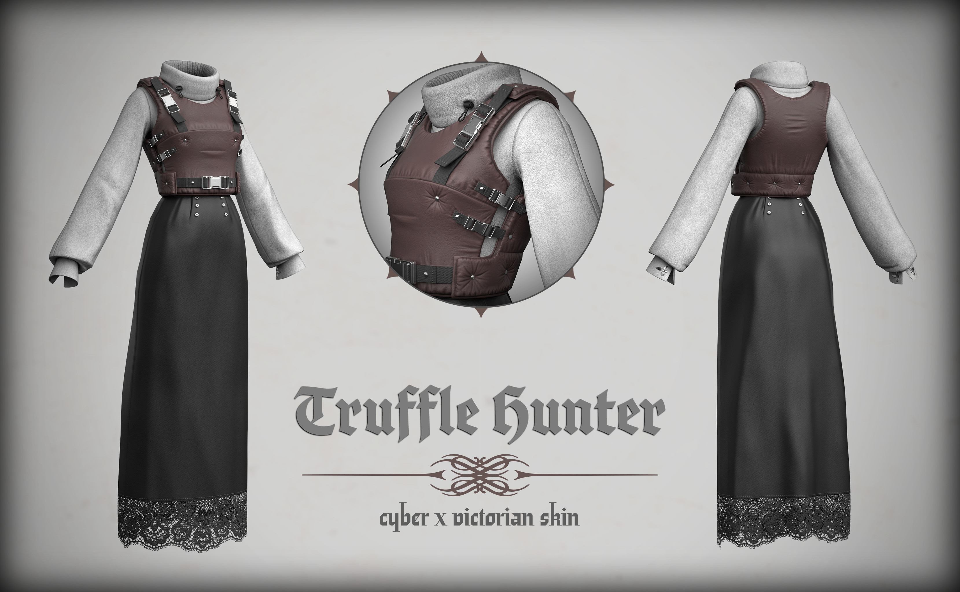 Cyber X Victorian Skin