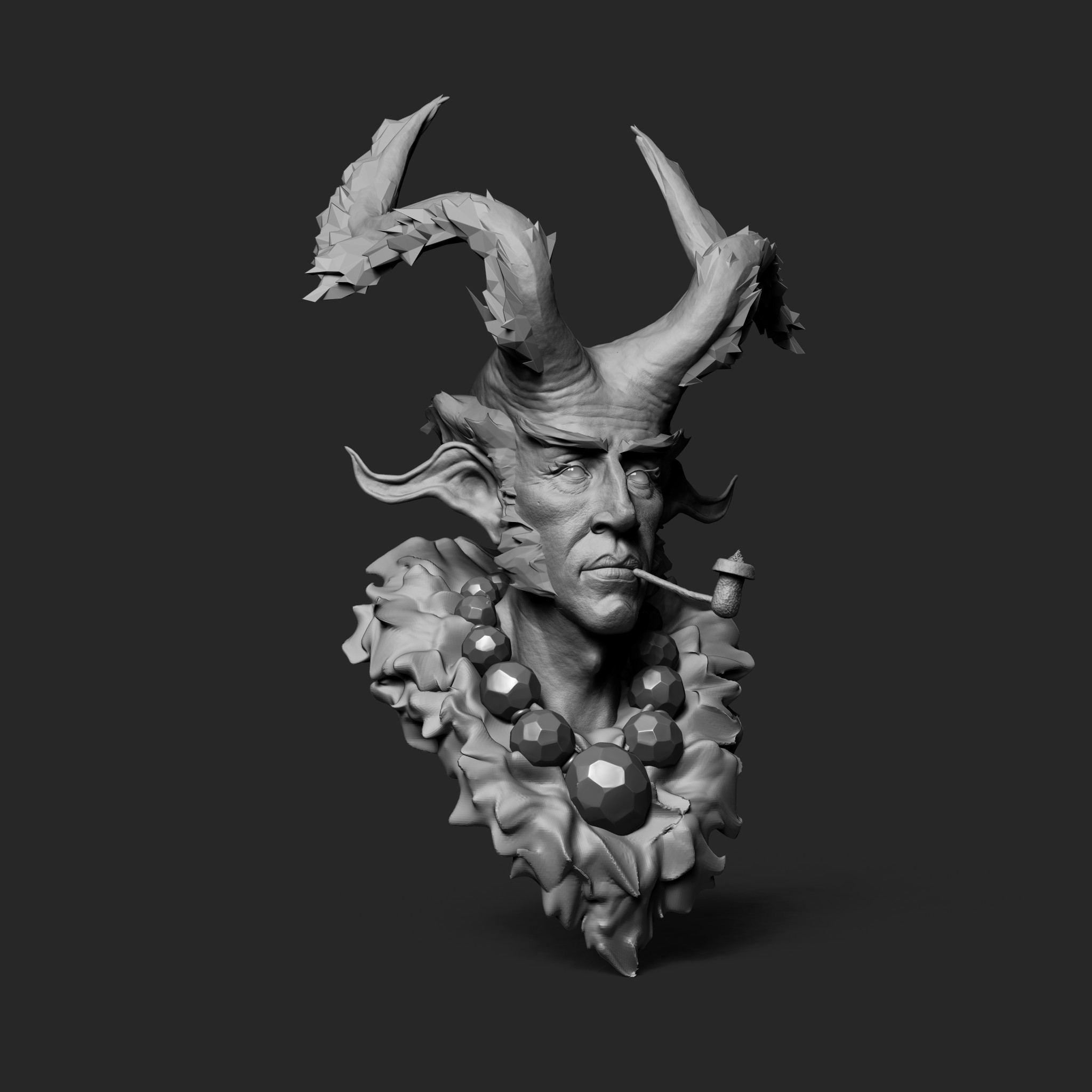 Took the Nomad sculpt into Zbrush to take it further.