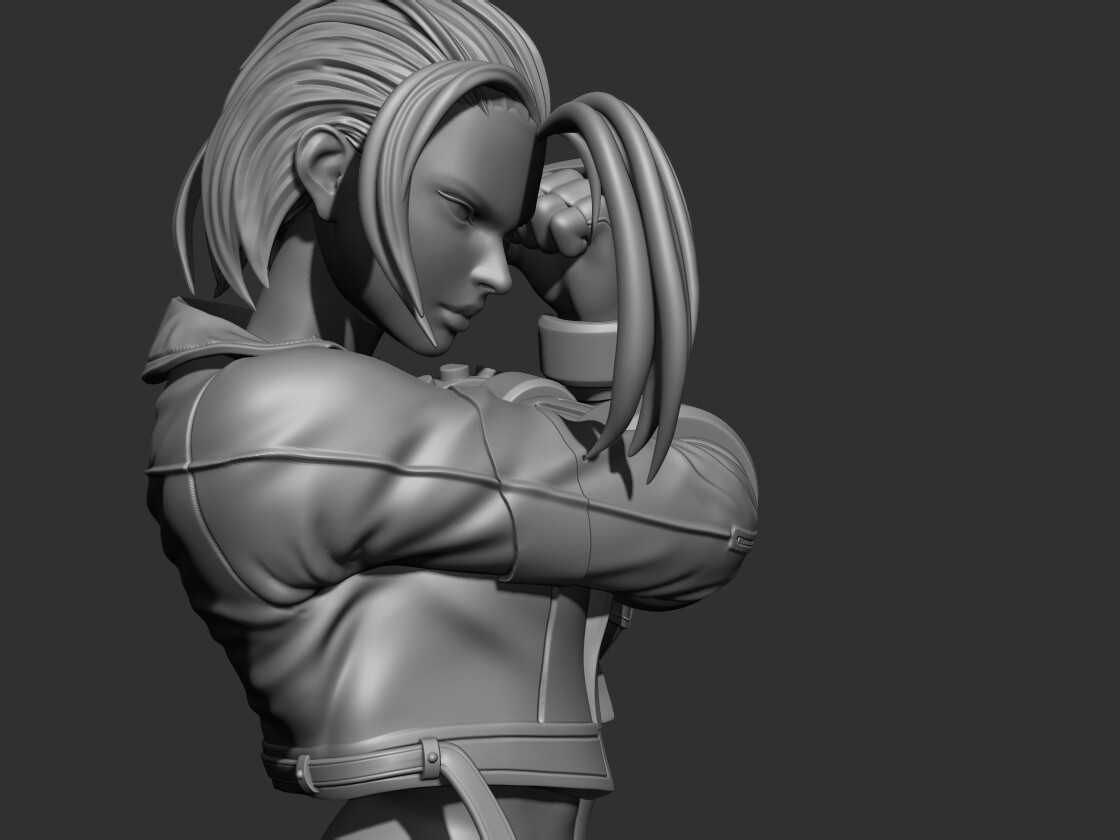 ArtStation - Cammy Street Fighter Lowpoly Rigged