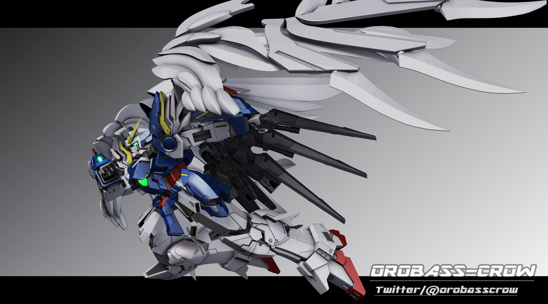 特別セーフ ArtStation - □3D MODEL□ XXXG-00W0【WING GUNDAM ZERO EW】 トップス