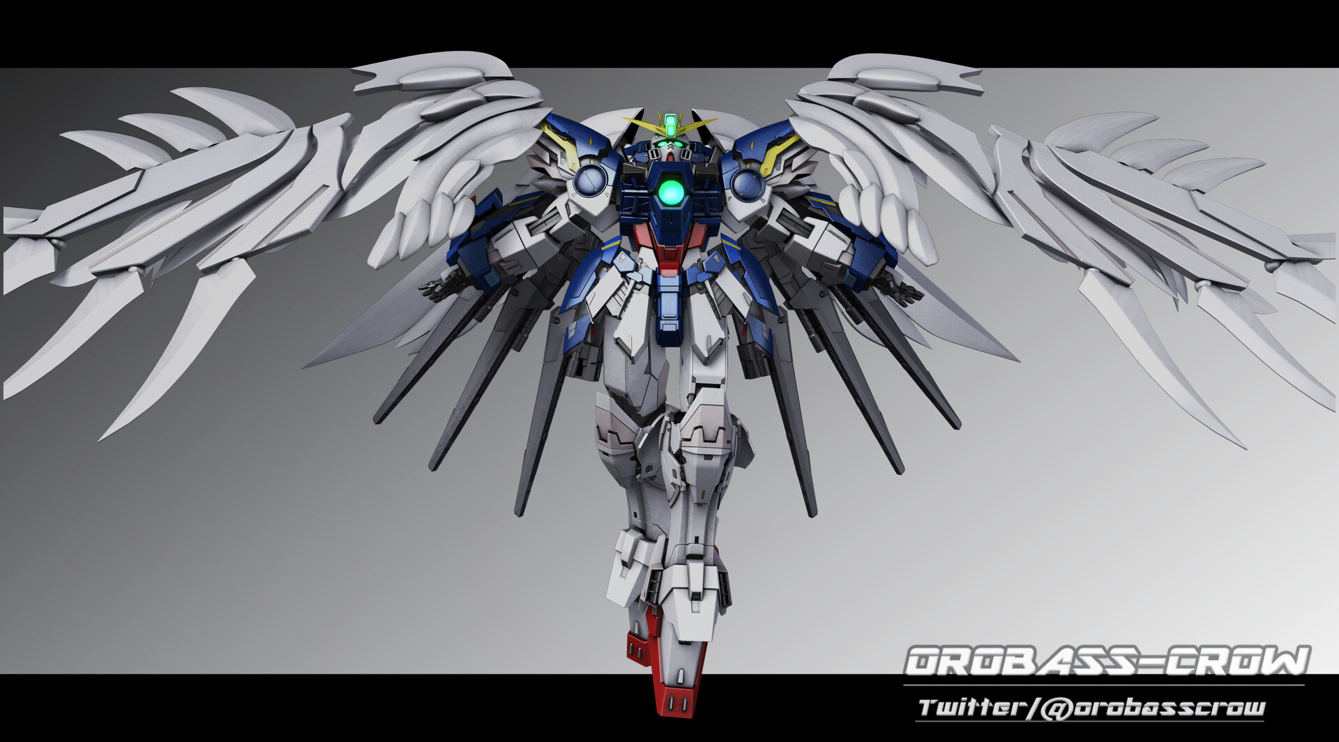 ArtStation - □3D MODEL□ XXXG-00W0【WING GUNDAM ZERO EW】