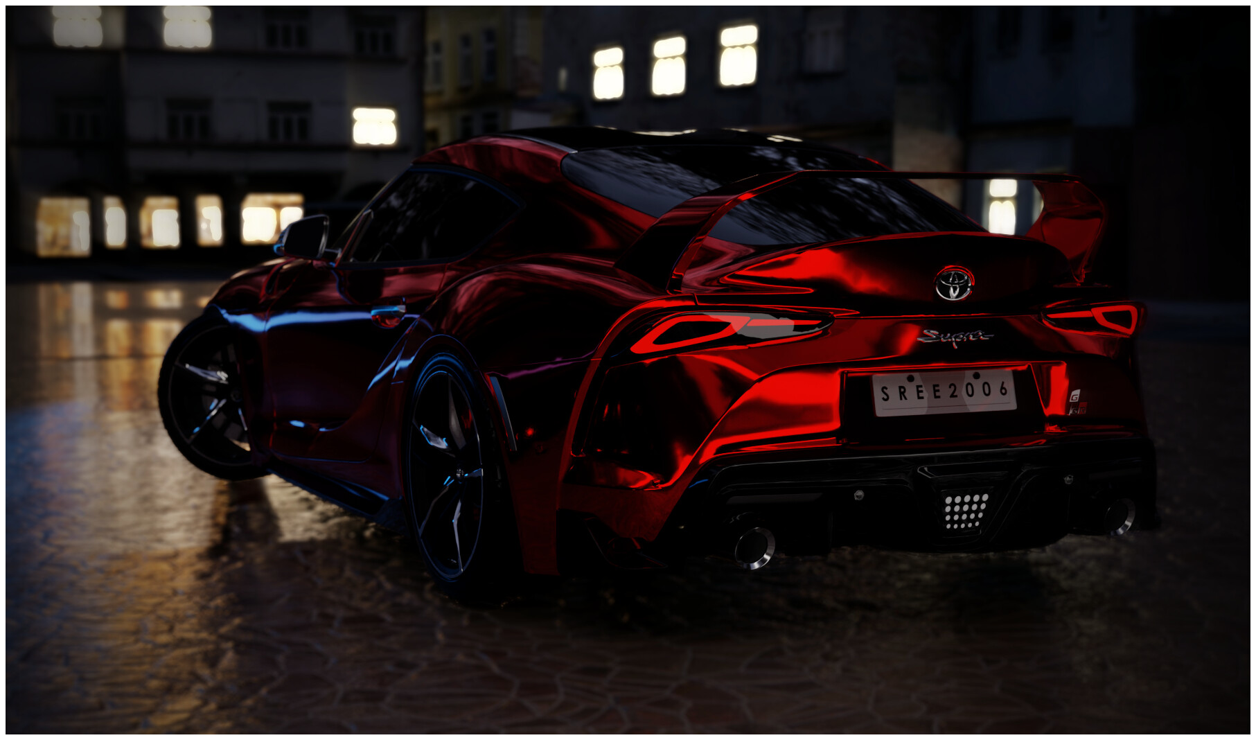 ArtStation 3d Blender Car Render