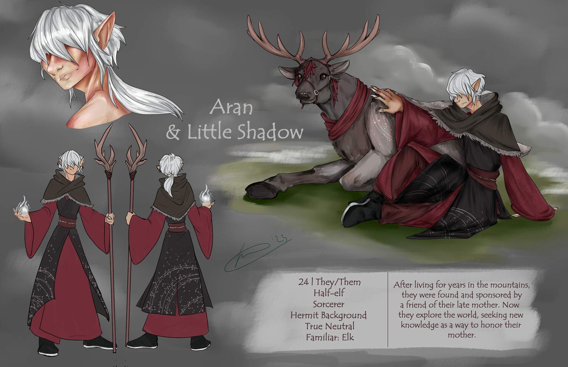 ArtStation Aran, Character Design