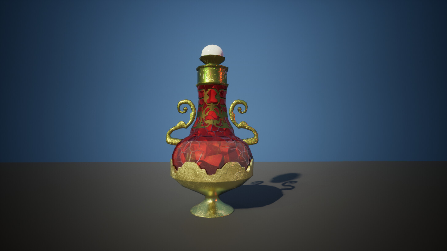 ArtStation - Game Ready Fantasy Potion Bottle