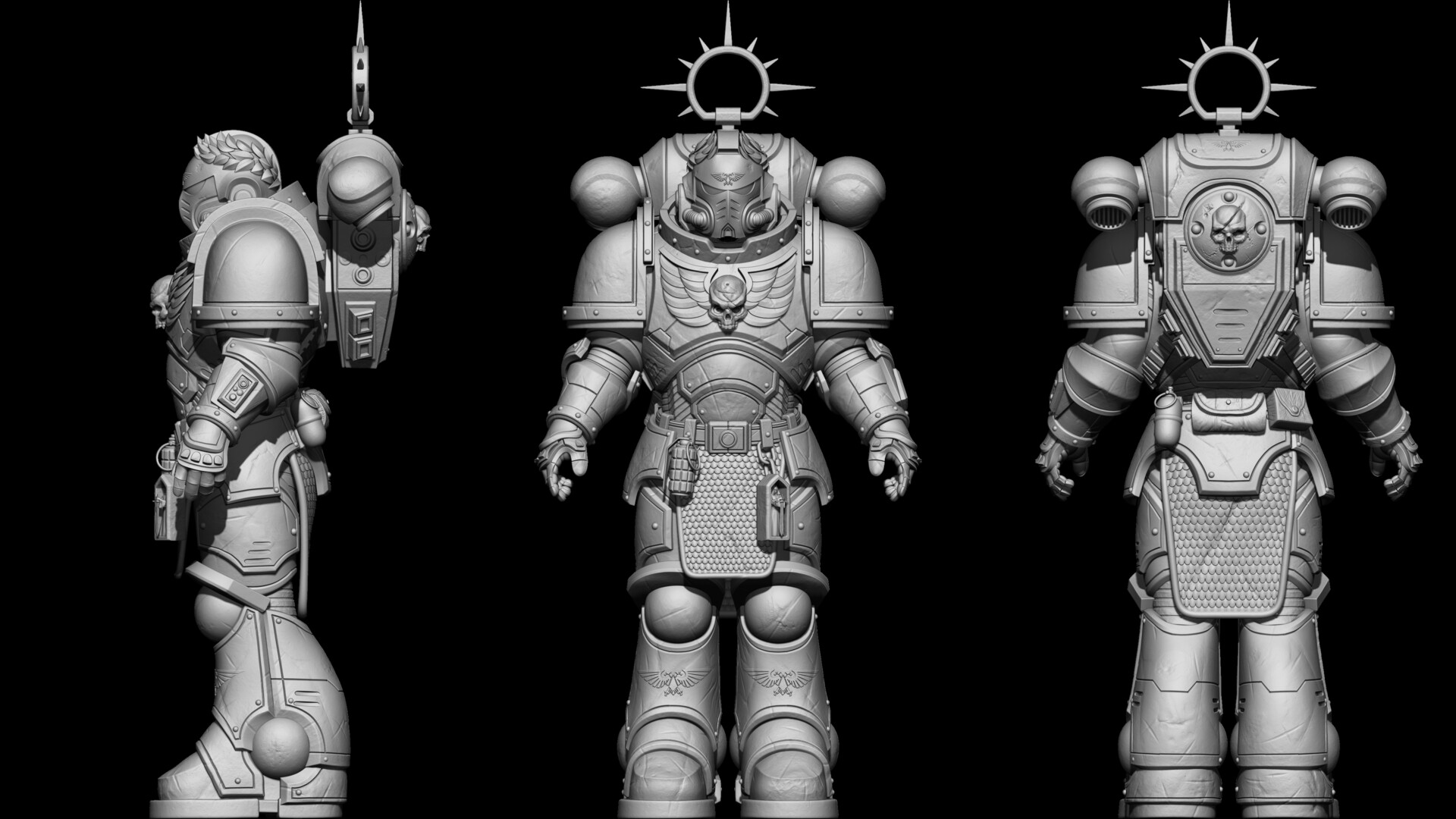 Imperial Fist - Space Marine Sculpt