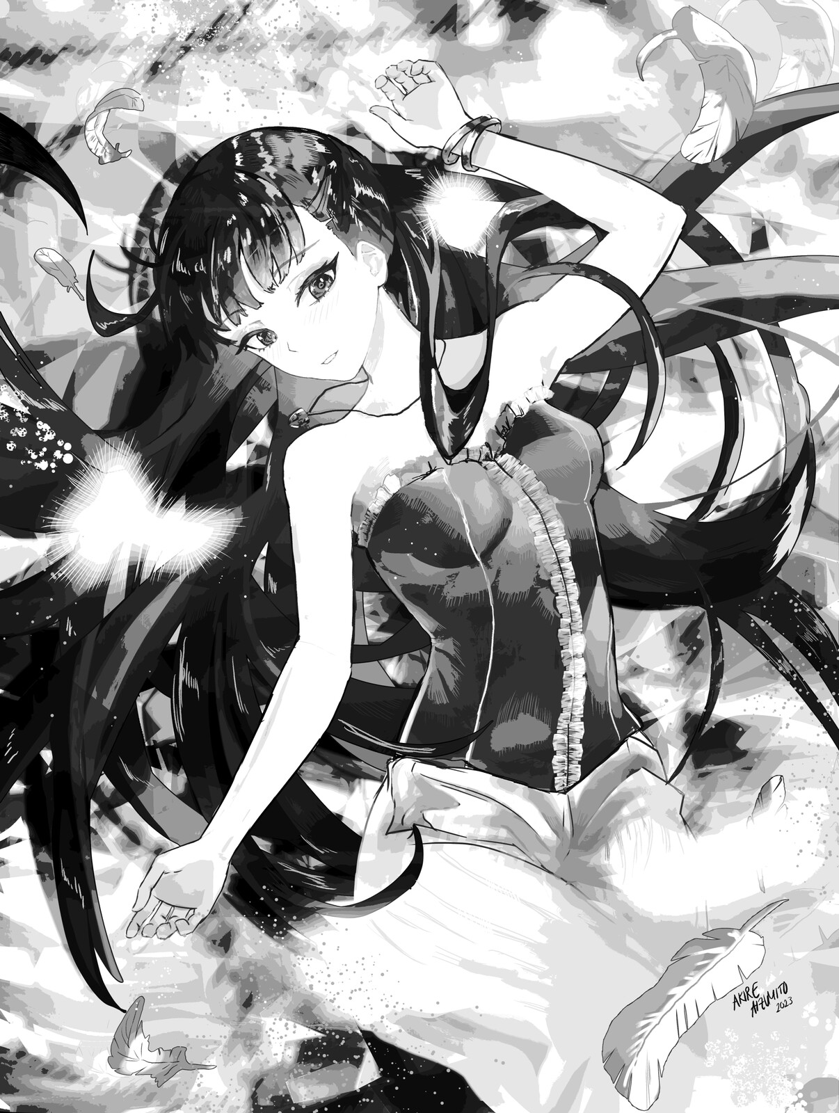 Gastillustration im Manga