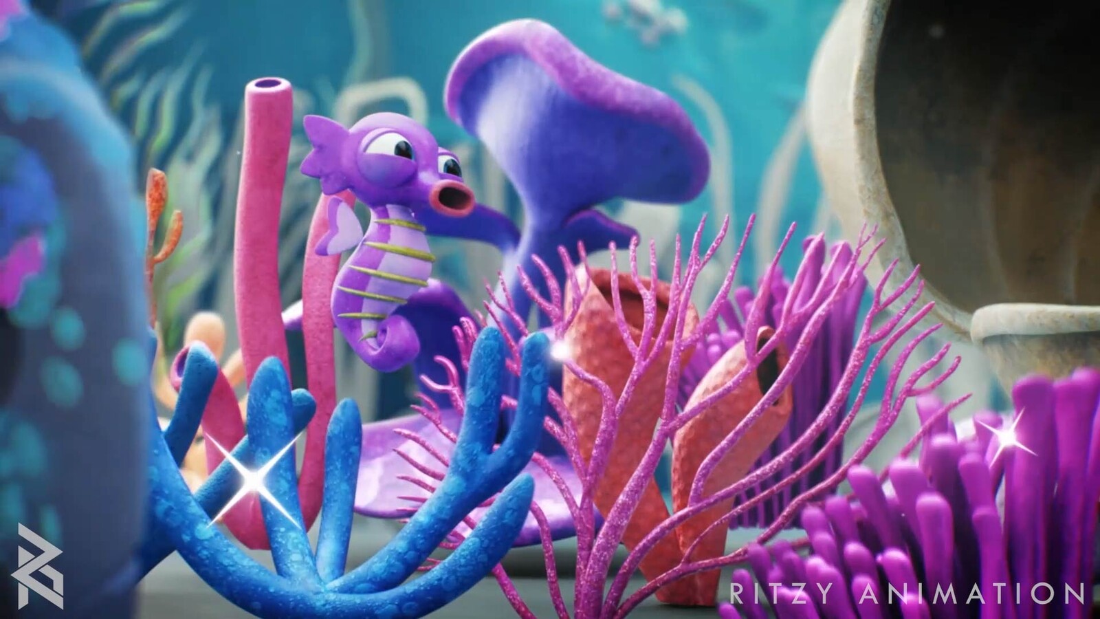Coral Reef responsible for environment and prop modeling, texturing and lookdev