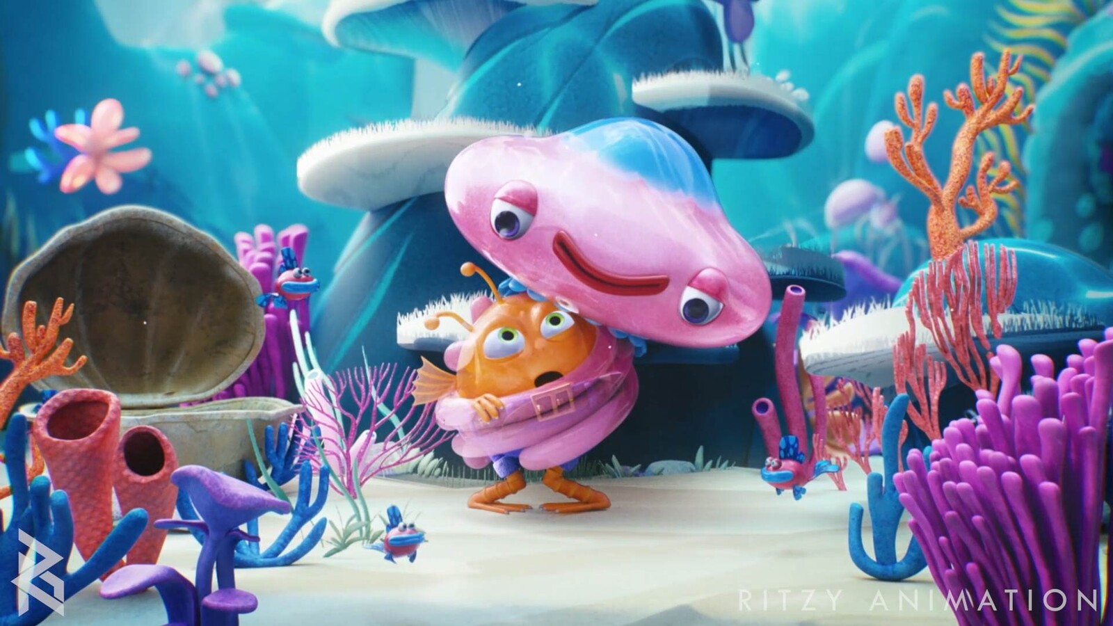Coral Reef responsible for environment and prop modeling, texturing and lookdev