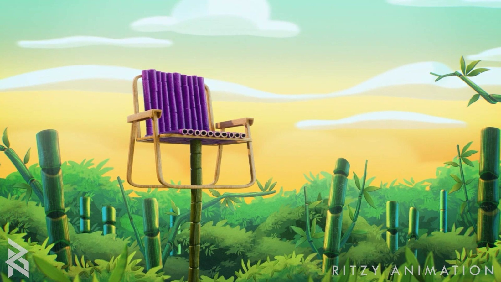 Chair responsible for modeling, texturing and lookdev