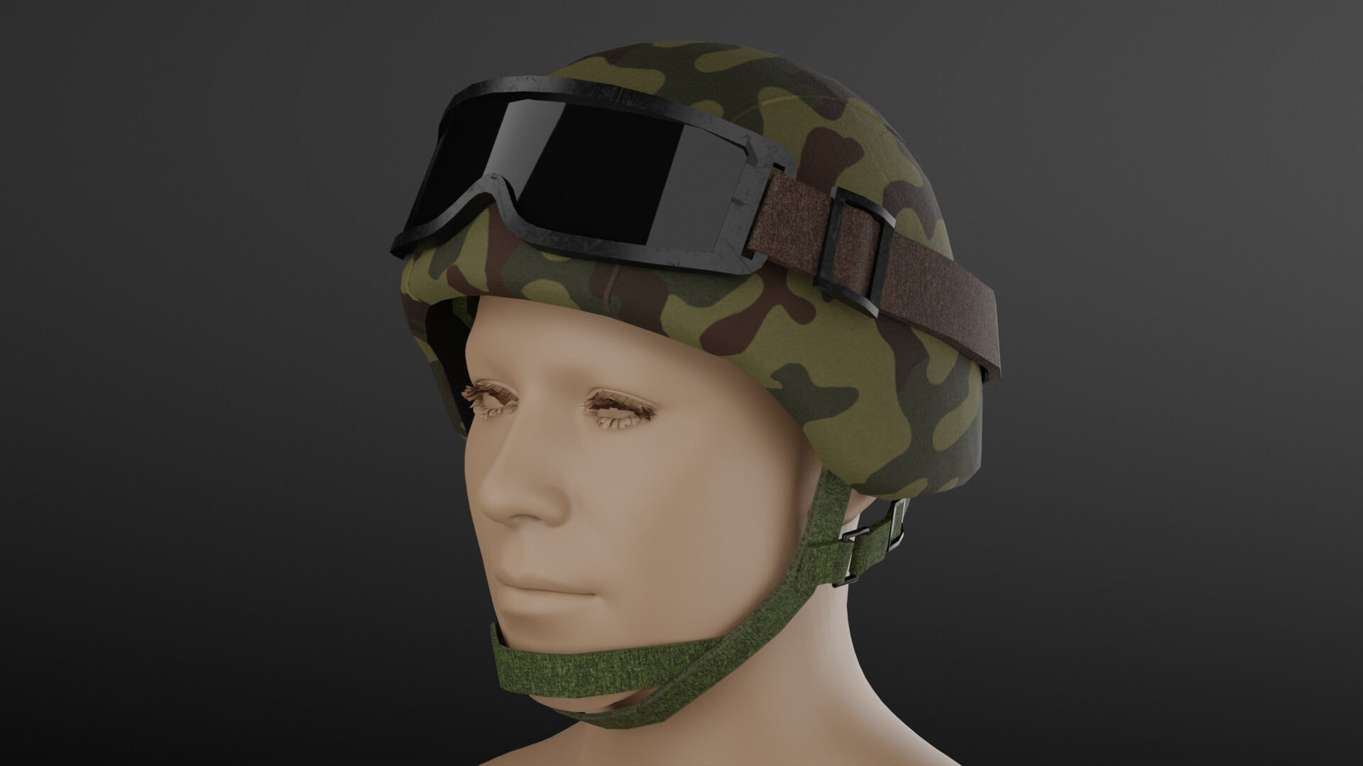 Polish outlet military helmet