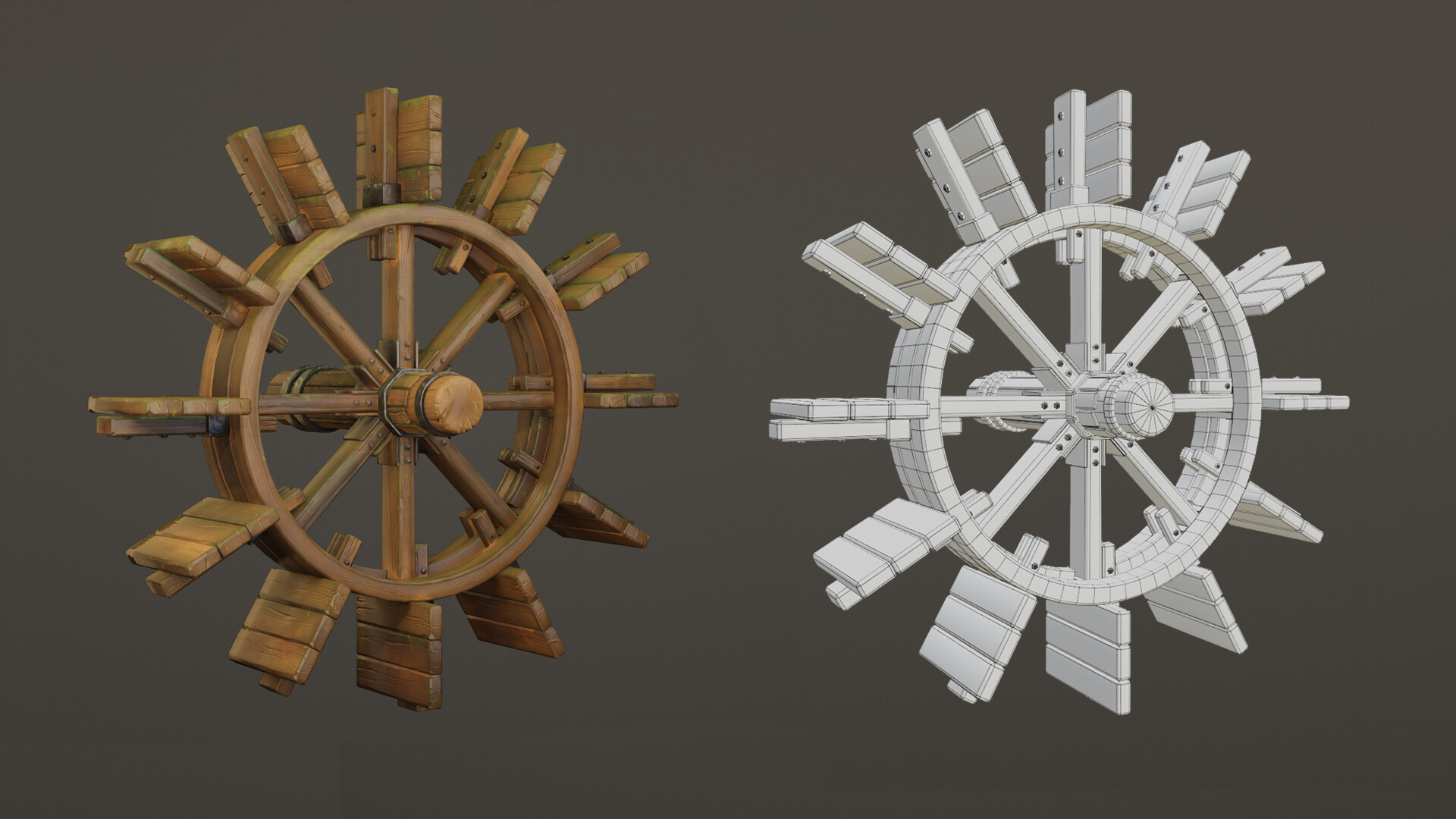 Ines Guillen - Howl's Moving Castle - Cottage - Ghibli - Fan Art