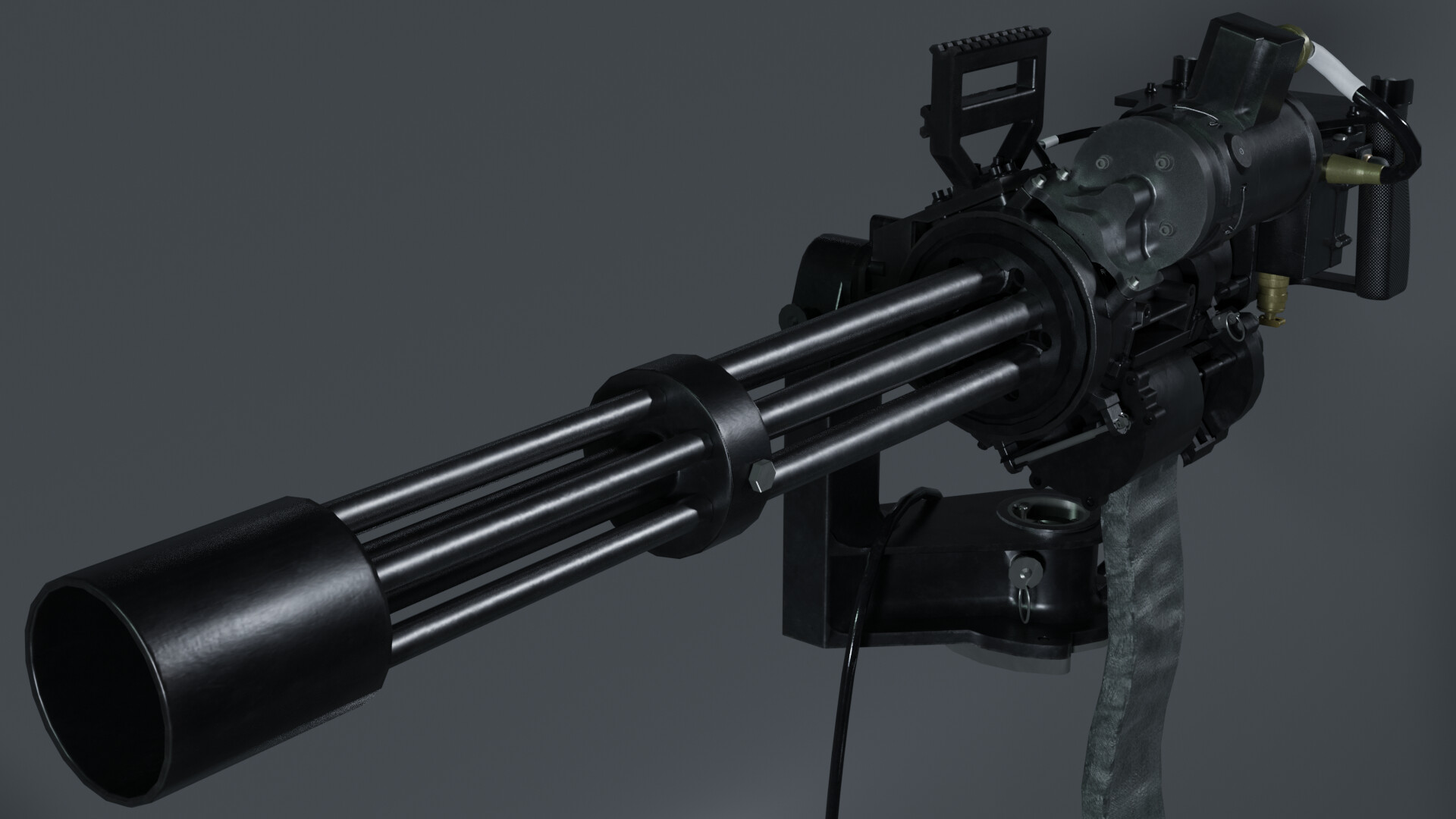 ArtStation M134 Minigun