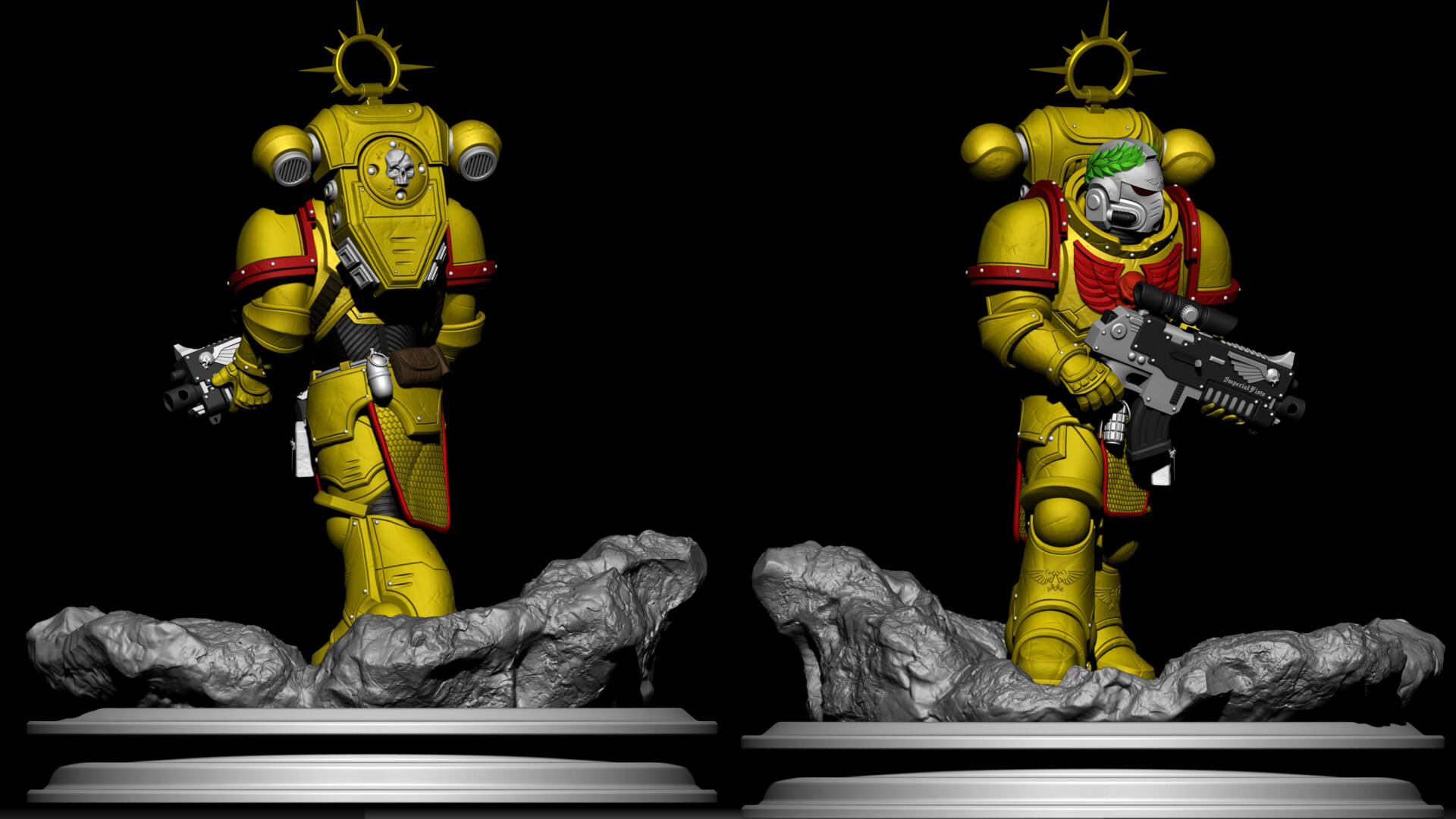 Imperial Fist - Space Marine Sculpt