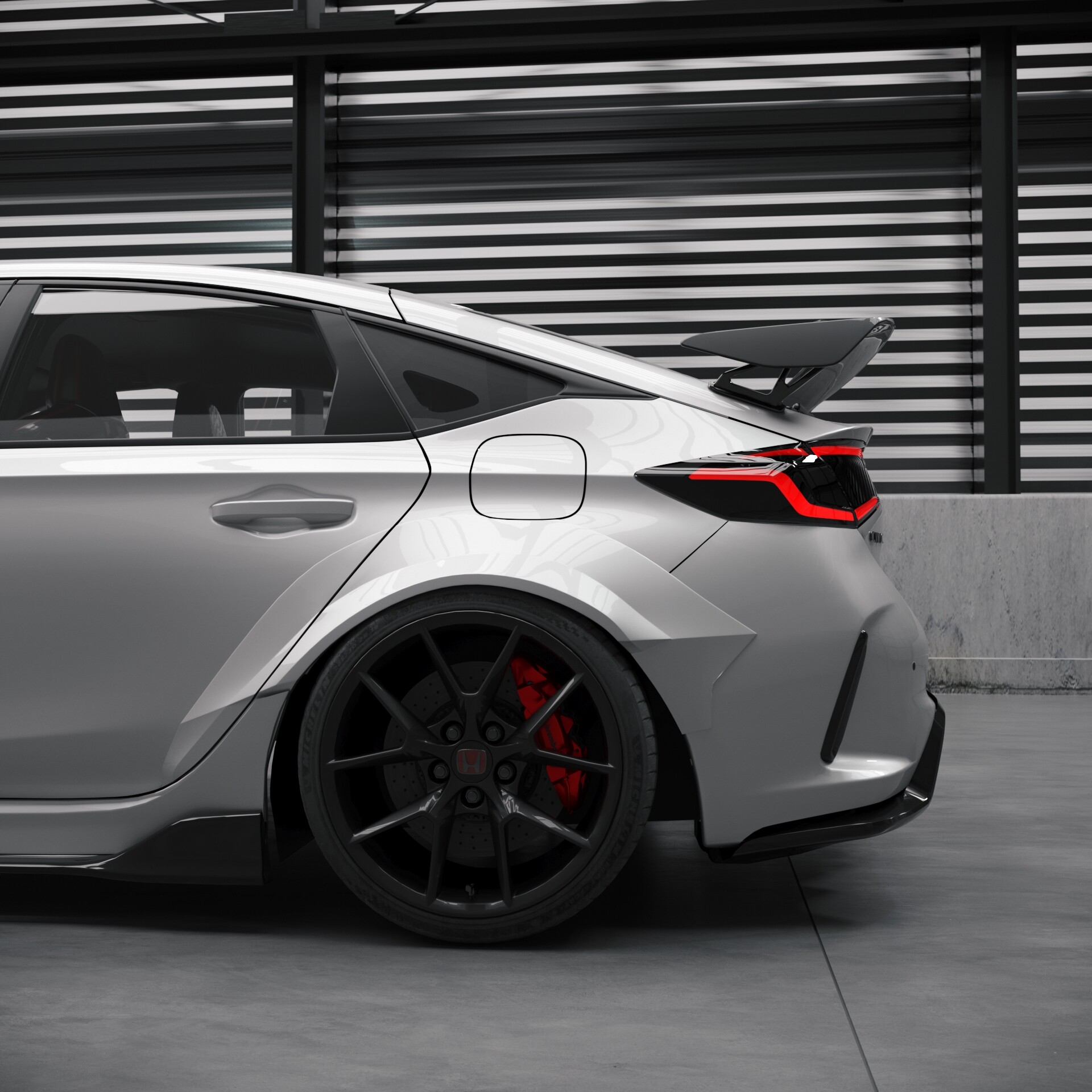 Bimble Designs - Honda Civic Type-R facelift widebdoy