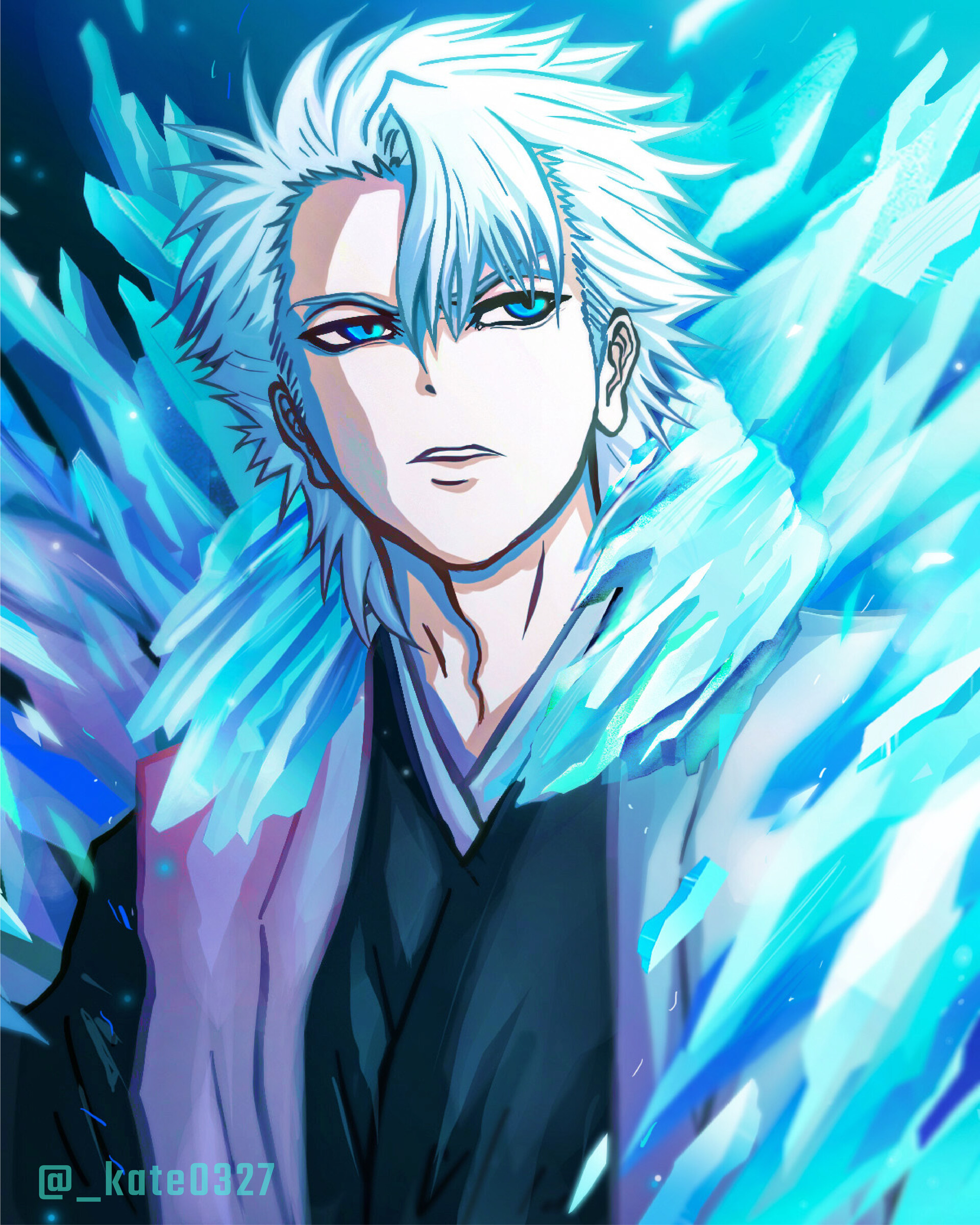 ArtStation BLEACH Fanart TOUSHIRO HITSUGAYA