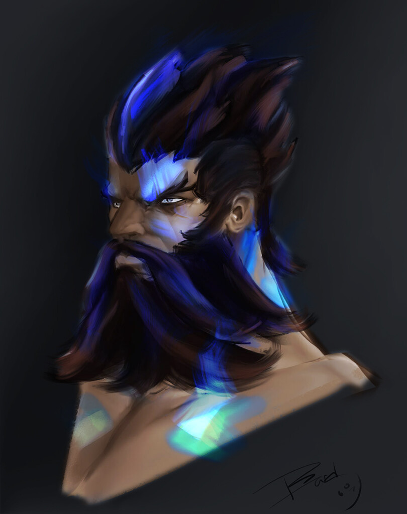 Artstation Splash Art Rework Udyr vrogue.co