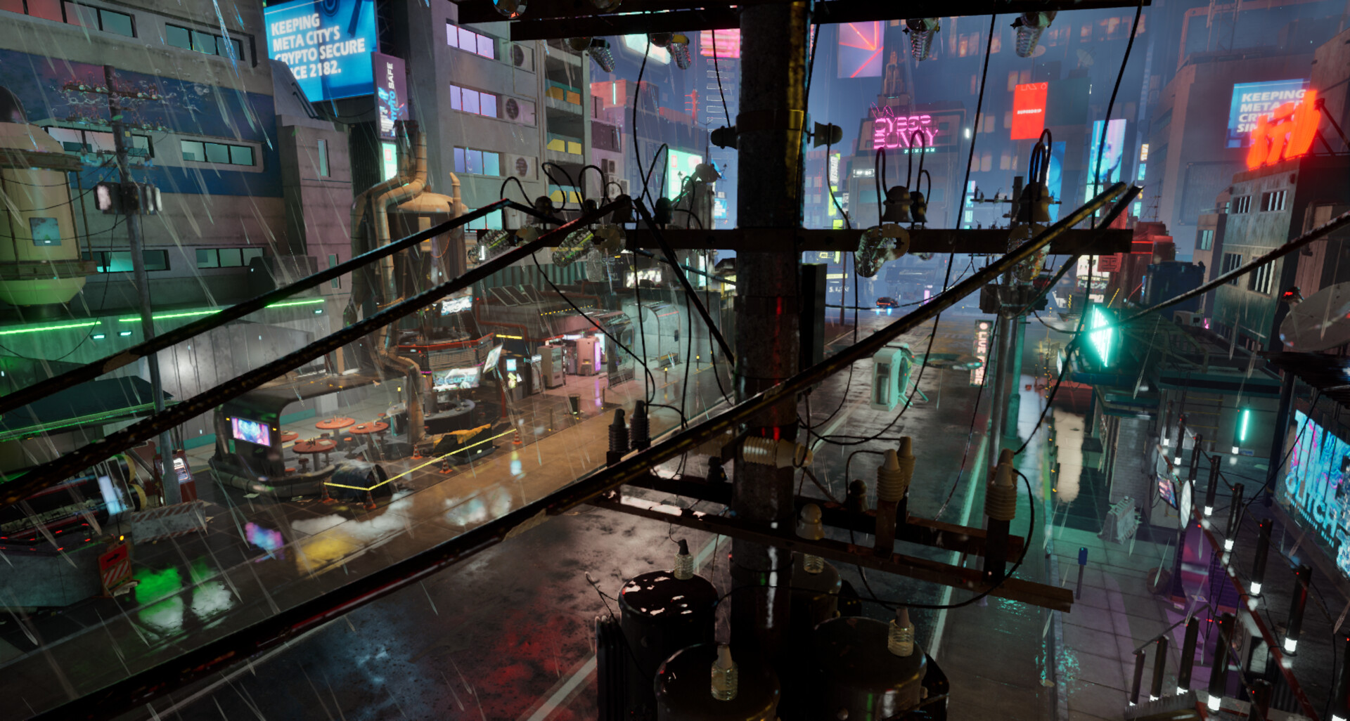 ArtStation - Cyberpunk City