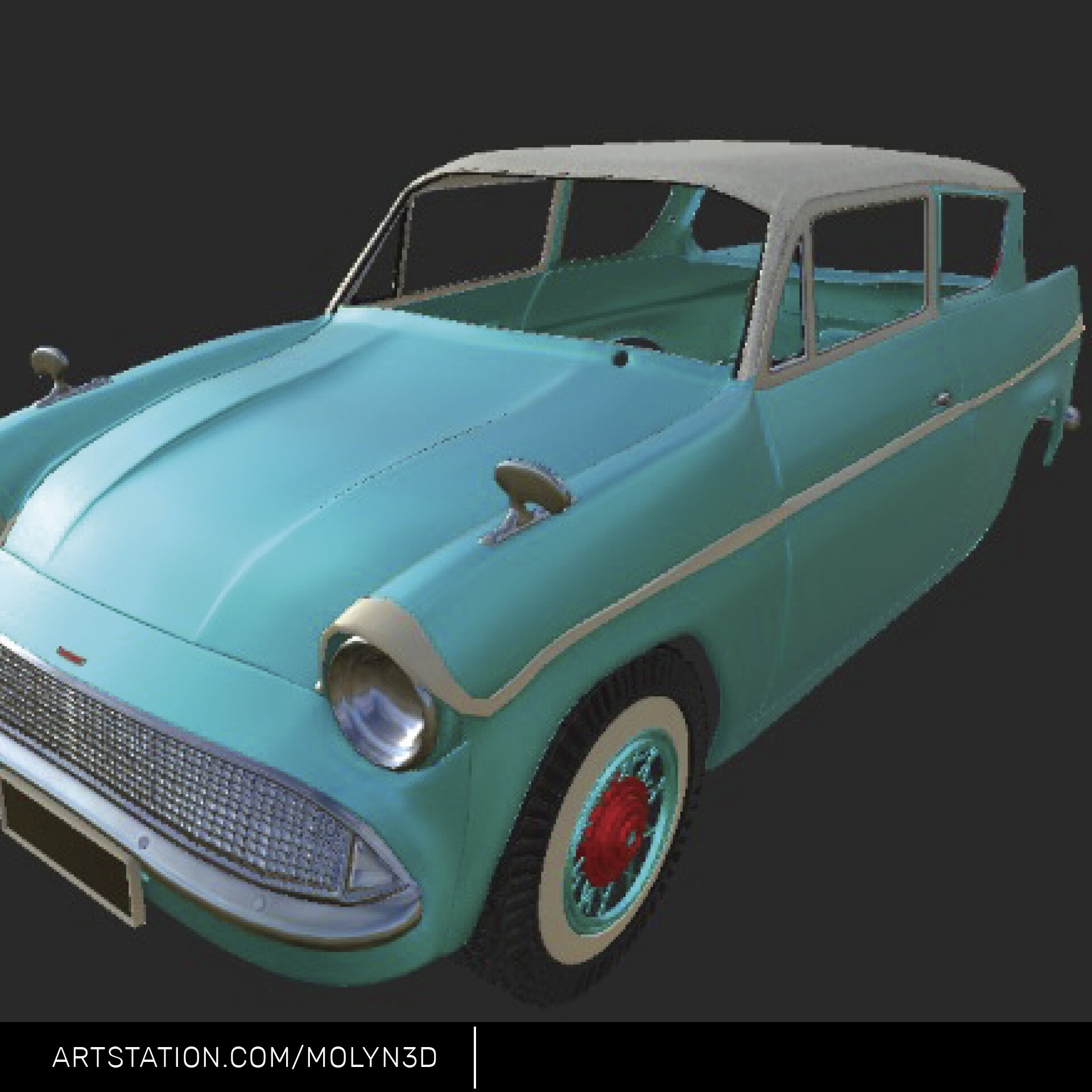 ArtStation - Model and texture Car