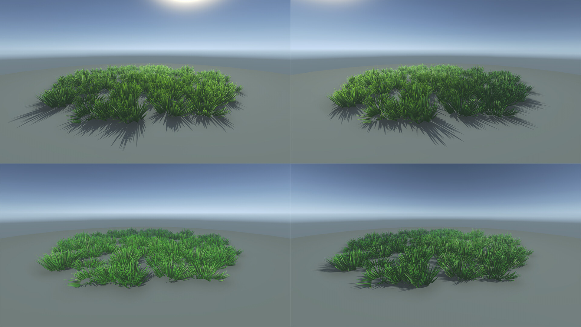 SensitiveCube stylized grass bush for Unity
