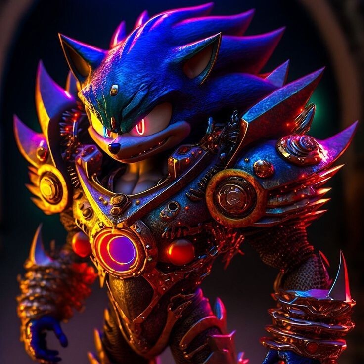 ArtStation Sonic in Armor