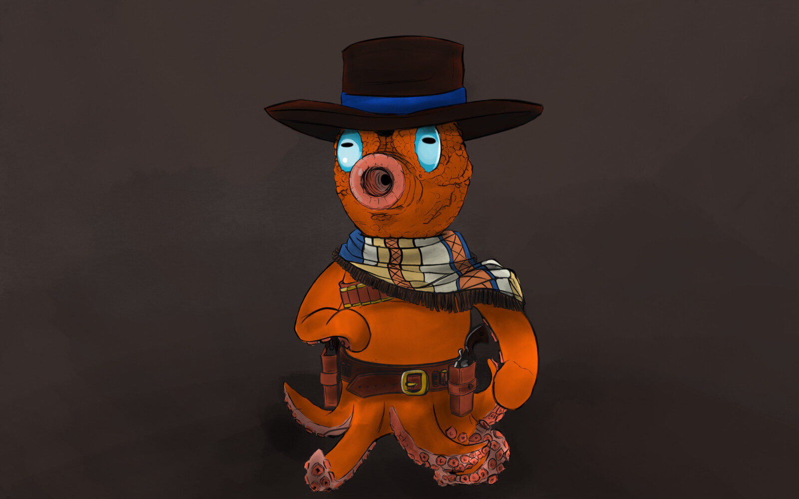 Final Octopus Gunslinger Concept