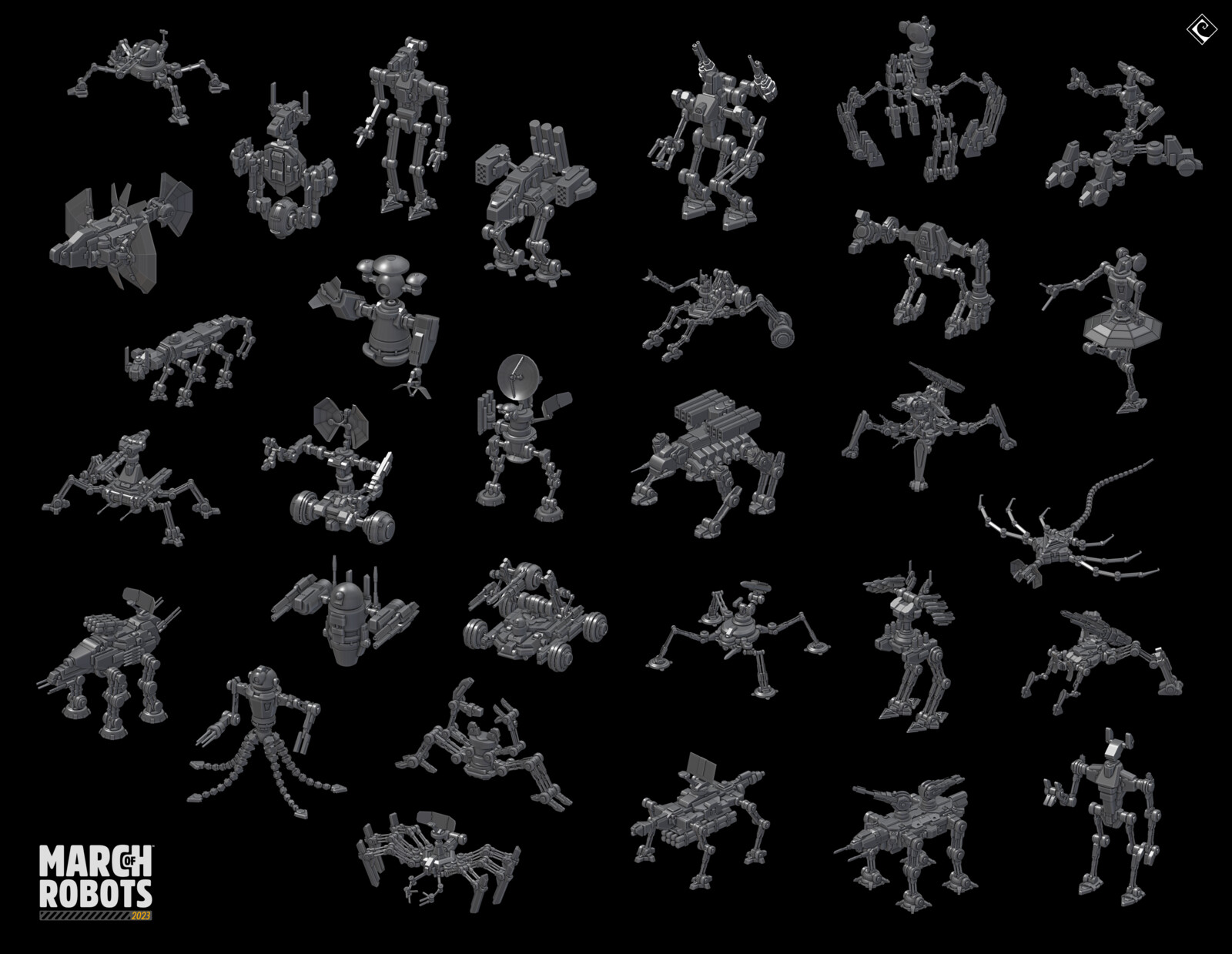 All entries collage