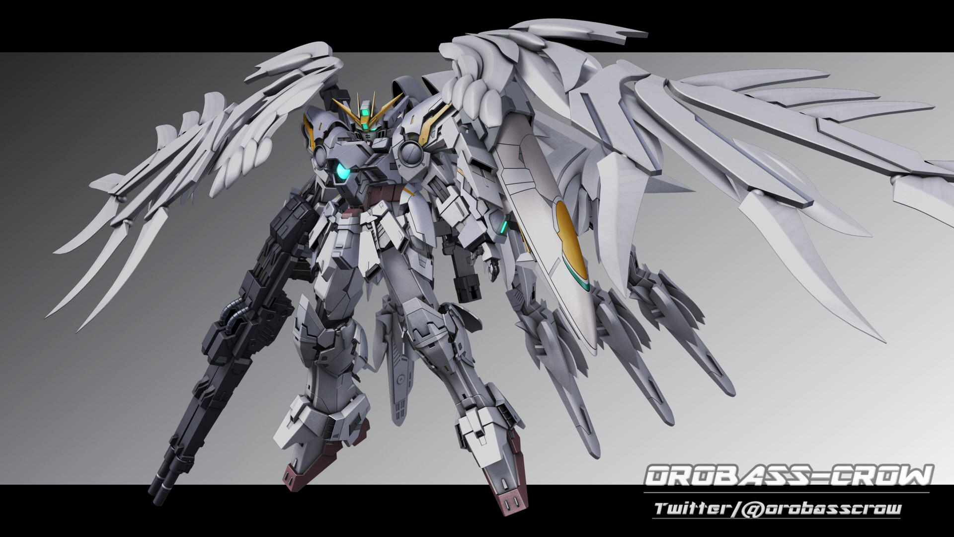 ArtStation - □3D MODEL□ XXXG-00YSW【WING GUNDAM SNOW WHITE ArtStation - □3D MODEL□ XXXG-00YSW【WING GUNDAM SNOW WHITE